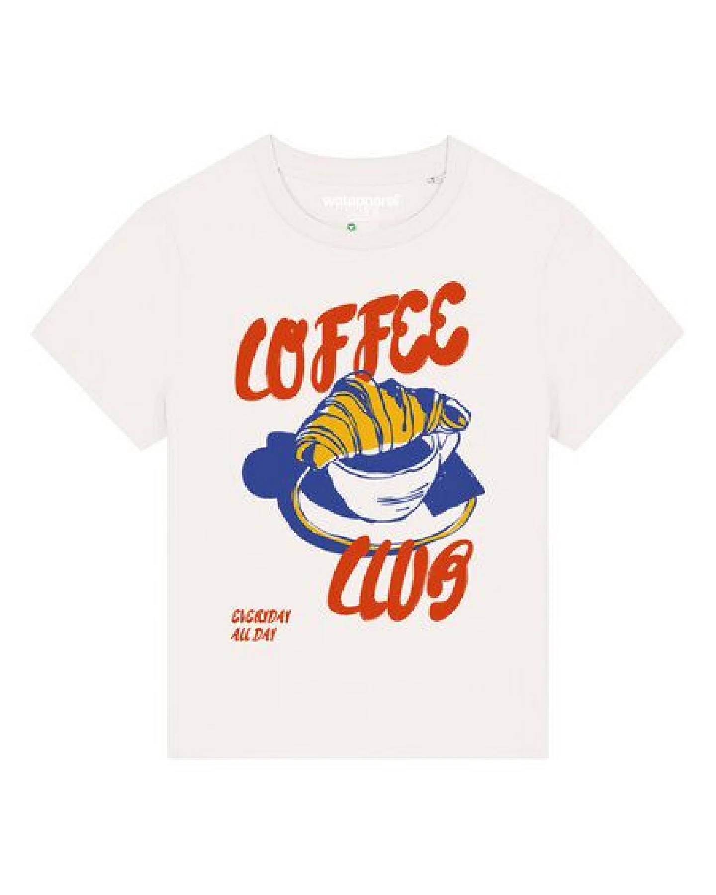 watapparel T-Shirt Frauen Coffee club – Ansicht 2