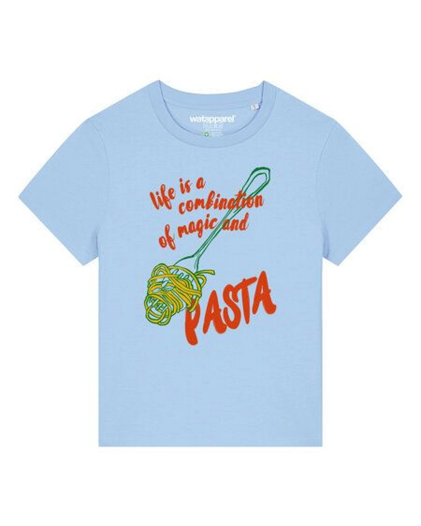 watapparel T-Shirt Frauen Magic and pasta – Ansicht 2