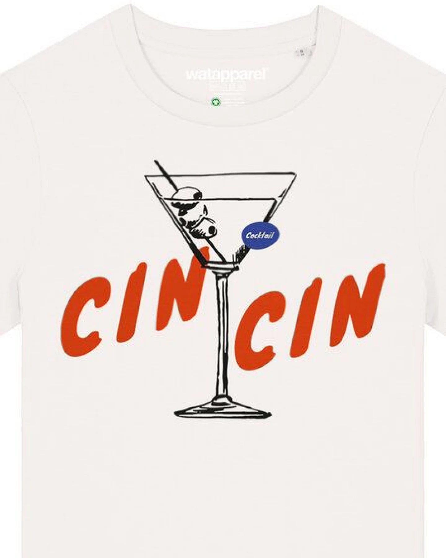 watapparel T-Shirt Frauen Cin Cin – Ansicht 3