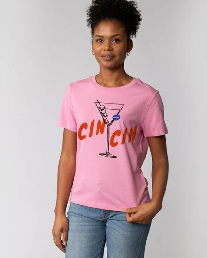 Produktseite: watapparel T-Shirt Frauen Cin Cin