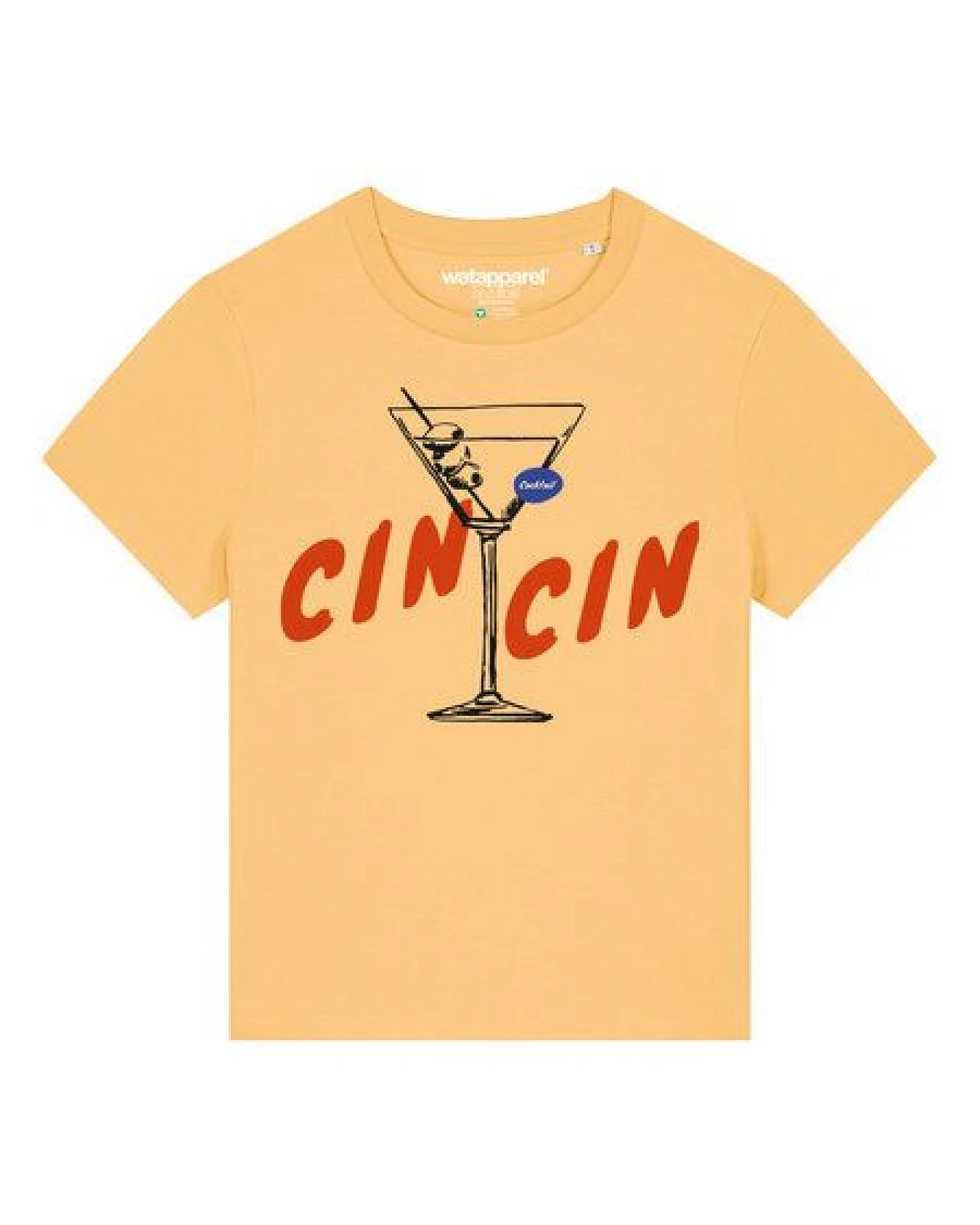 watapparel T-Shirt Frauen Cin Cin – Ansicht 2