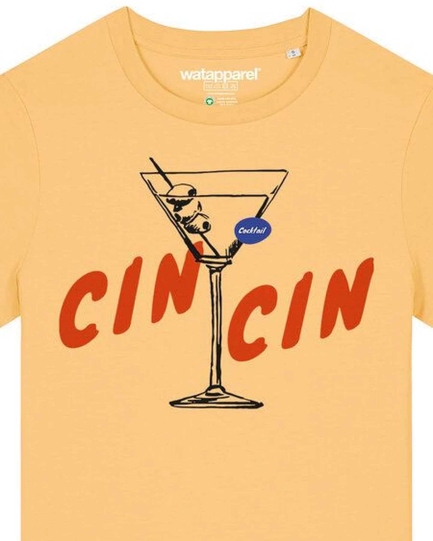 watapparel T-Shirt Frauen Cin Cin – Ansicht 3