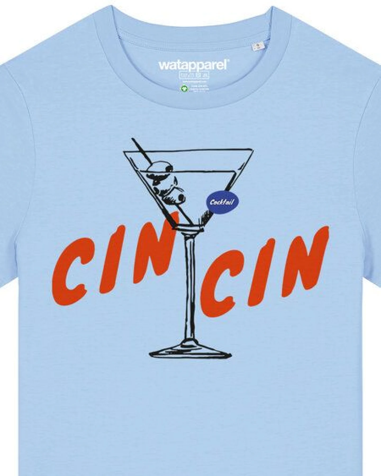 watapparel T-Shirt Frauen Cin Cin – Ansicht 3