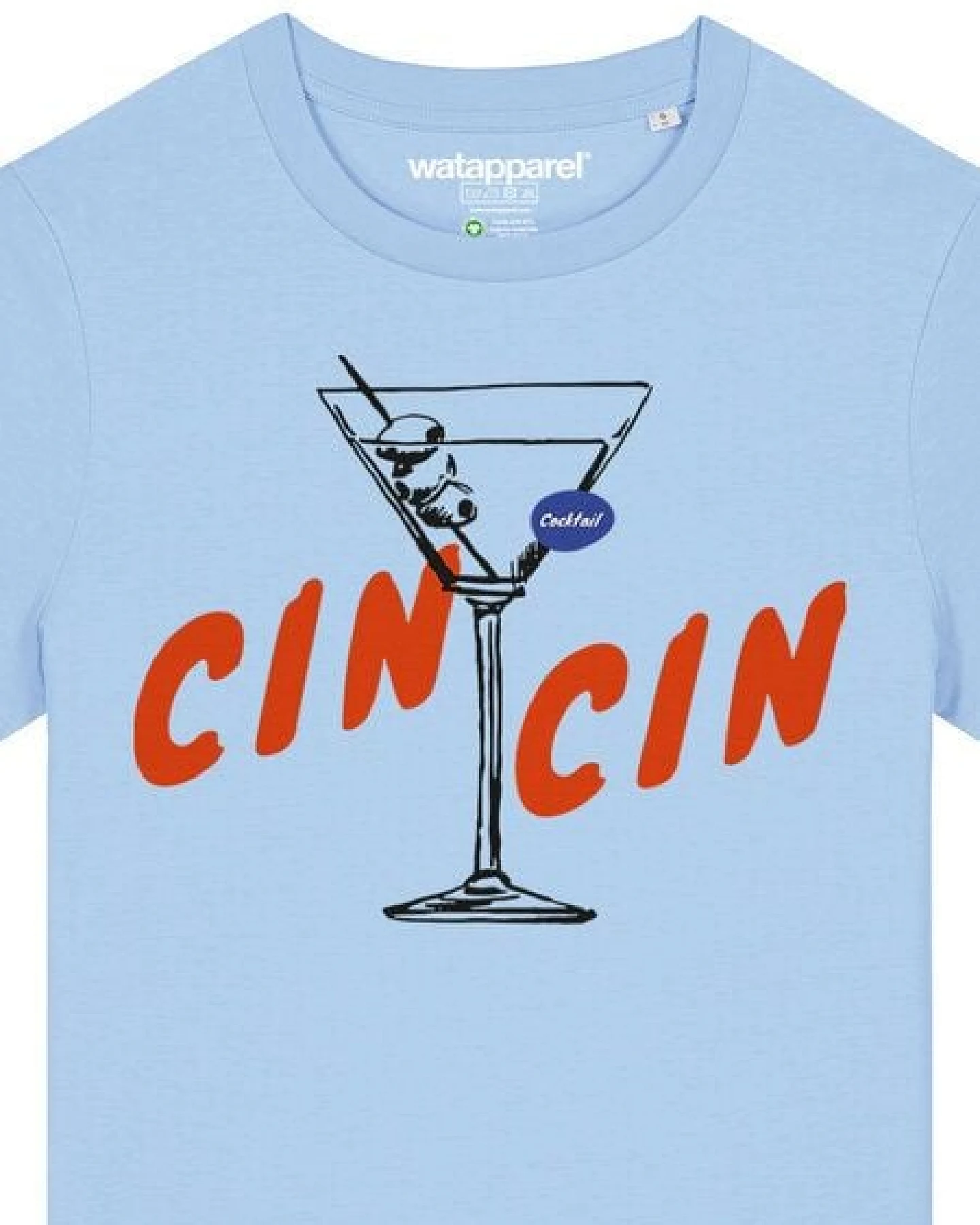 watapparel T-Shirt Frauen Cin Cin – Ansicht 3