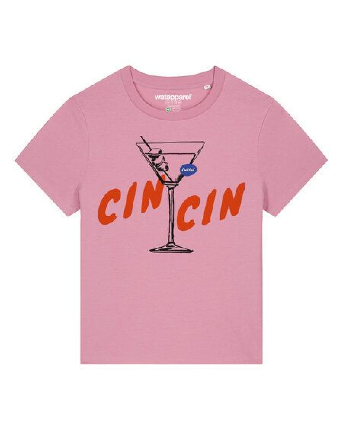 watapparel T-Shirt Frauen Cin Cin – Ansicht 2