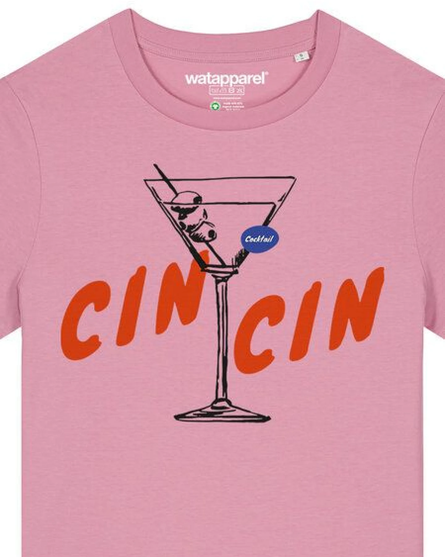 watapparel T-Shirt Frauen Cin Cin – Ansicht 3