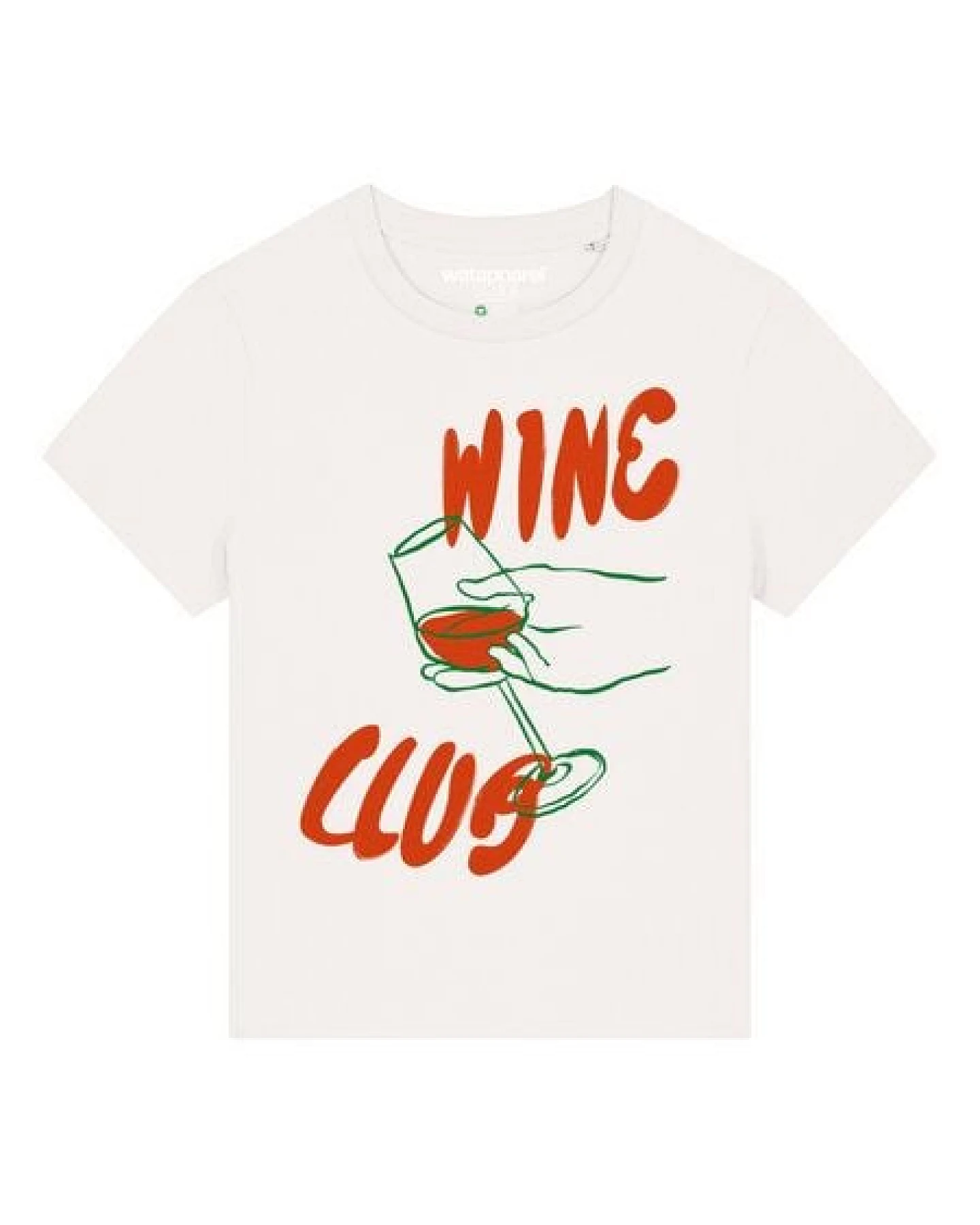 watapparel T-Shirt Frauen Wine Club – Ansicht 2