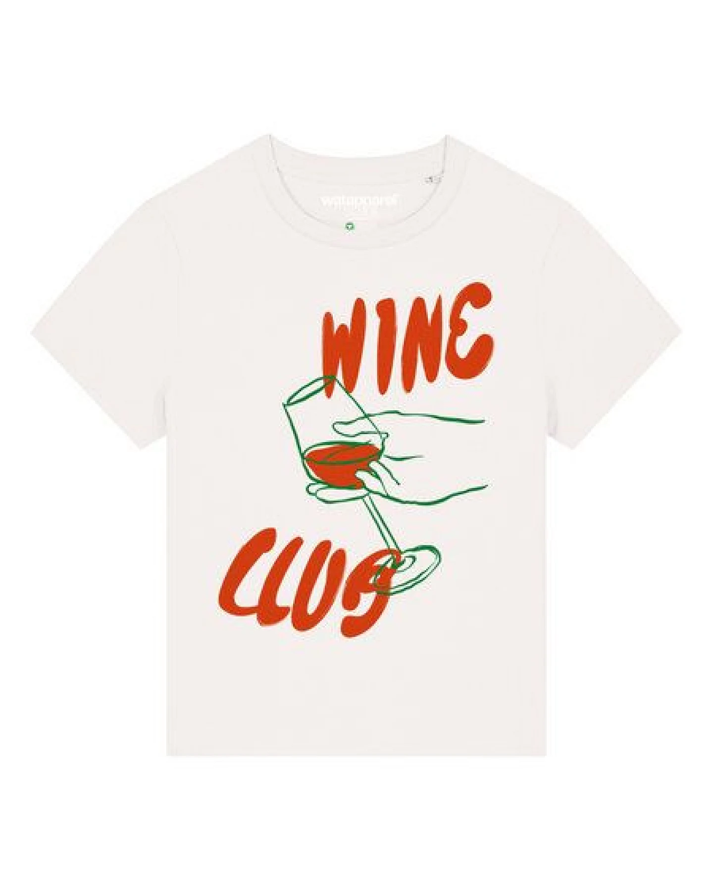 watapparel T-Shirt Frauen Wine Club – Ansicht 2