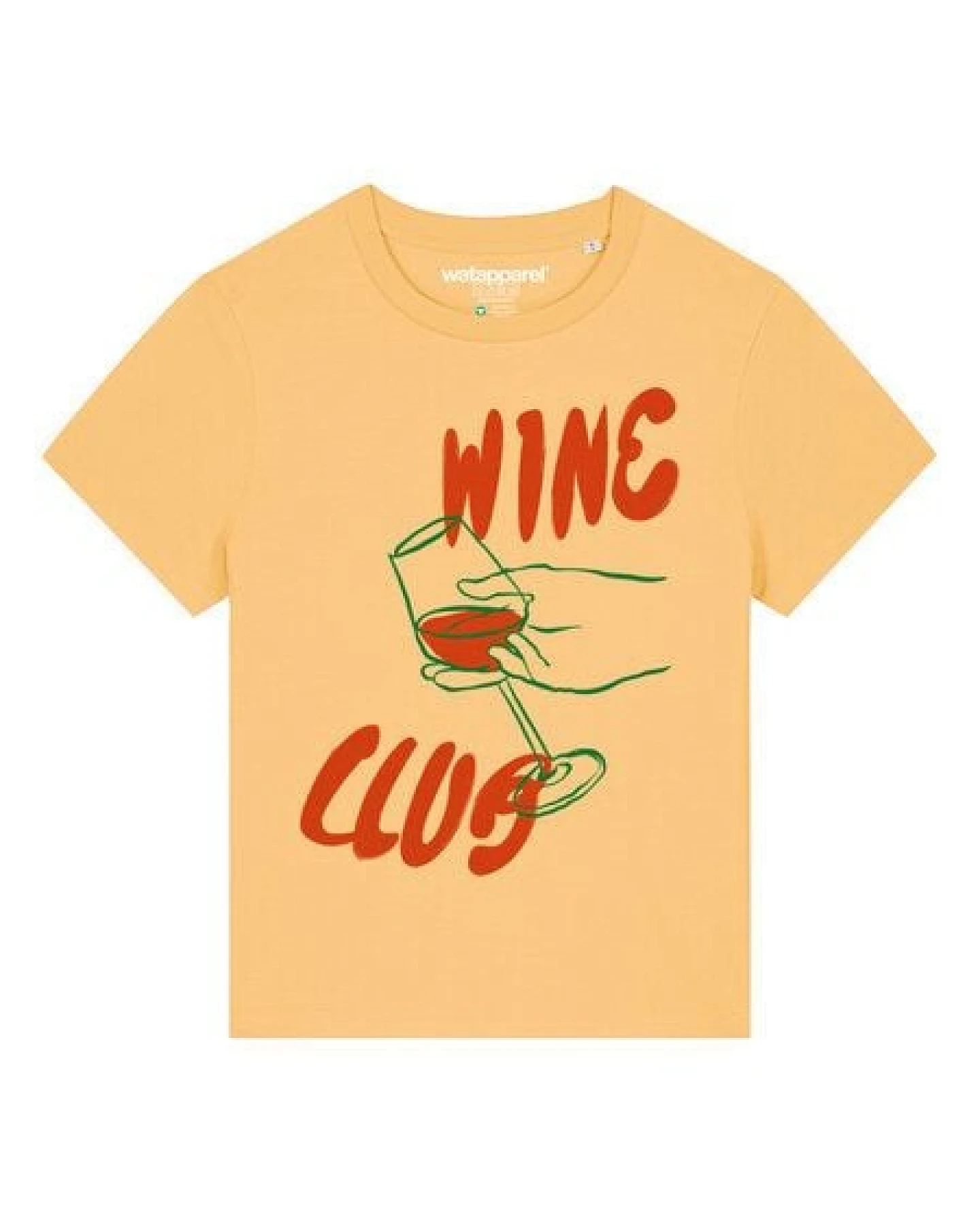 watapparel T-Shirt Frauen Wine Club – Ansicht 2