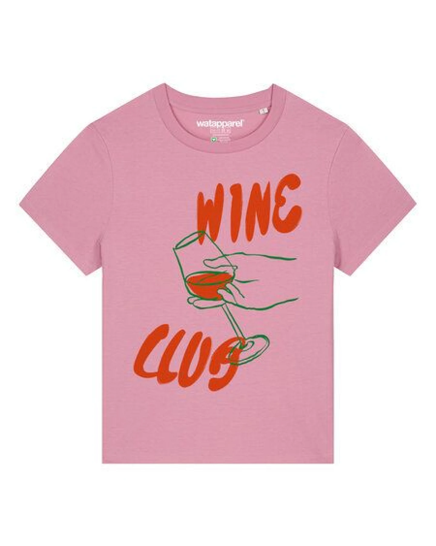 watapparel T-Shirt Frauen Wine Club – Ansicht 2
