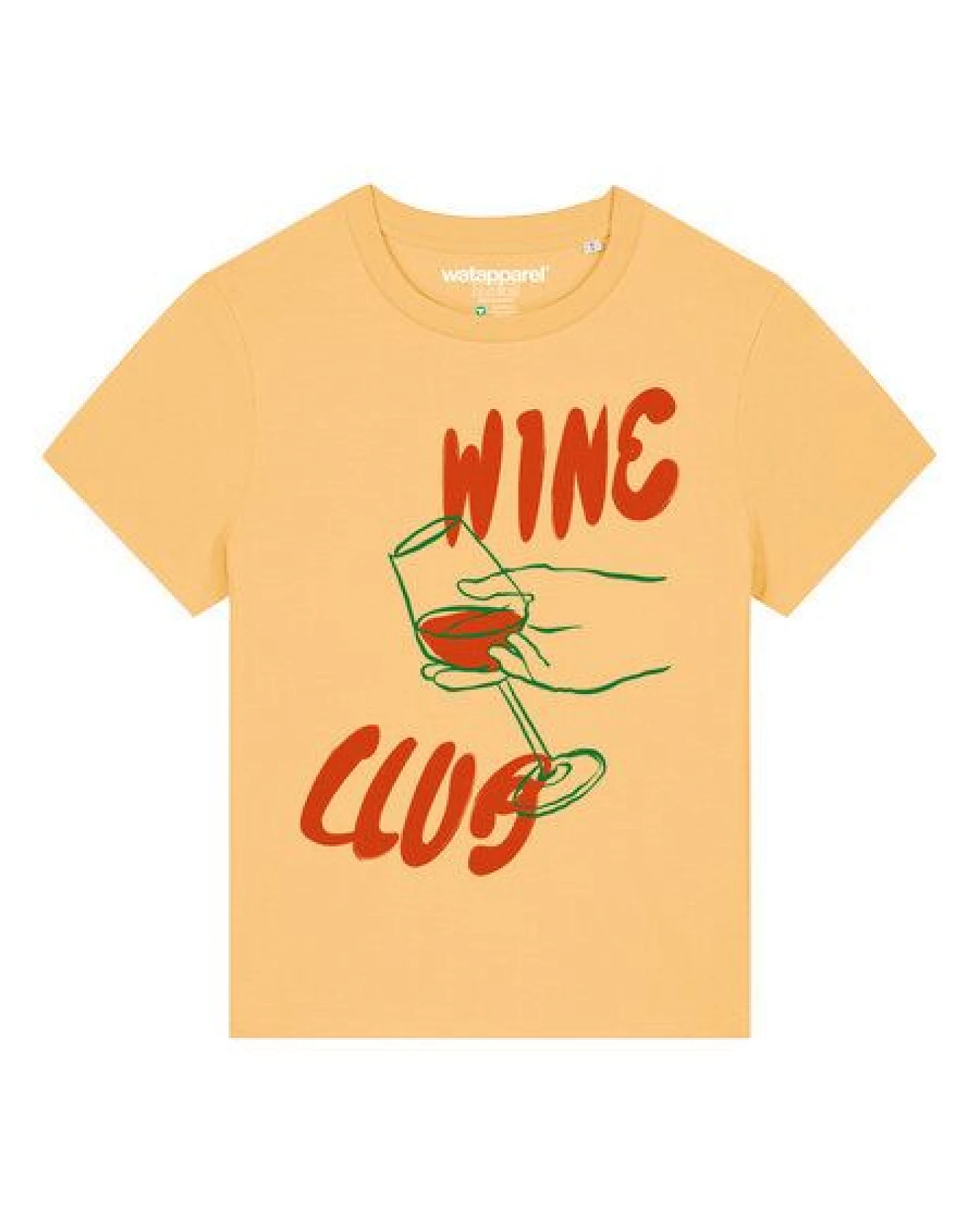 watapparel T-Shirt Frauen Wine Club – Ansicht 2