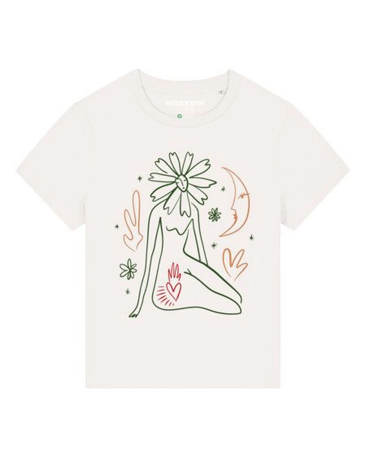 watapparel T-Shirt Frauen Love and flex – Ansicht 2