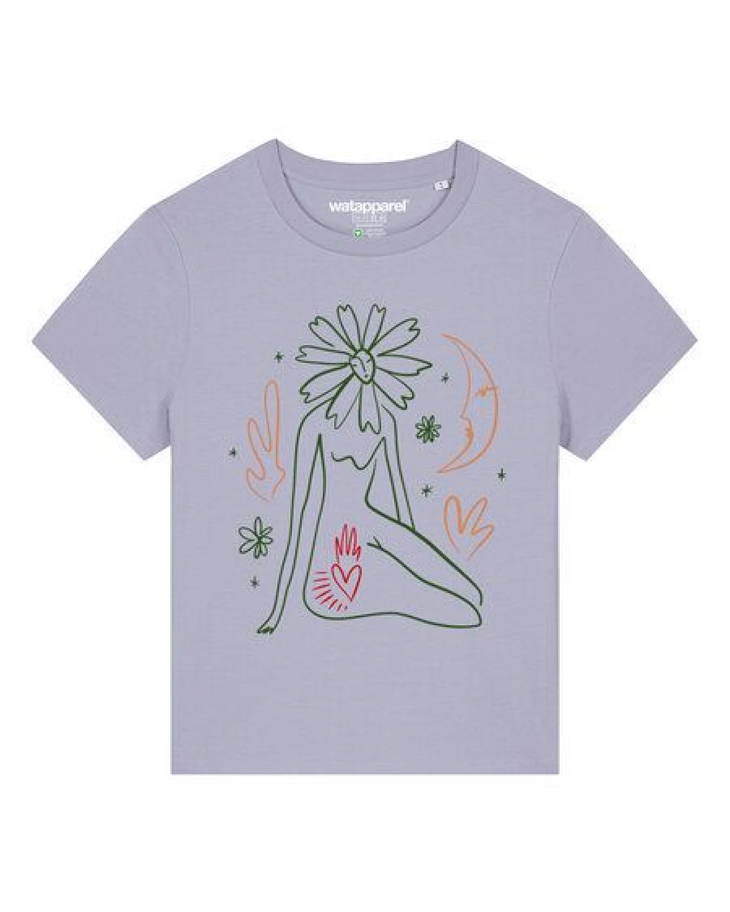 watapparel T-Shirt Frauen Love and flex – Ansicht 2