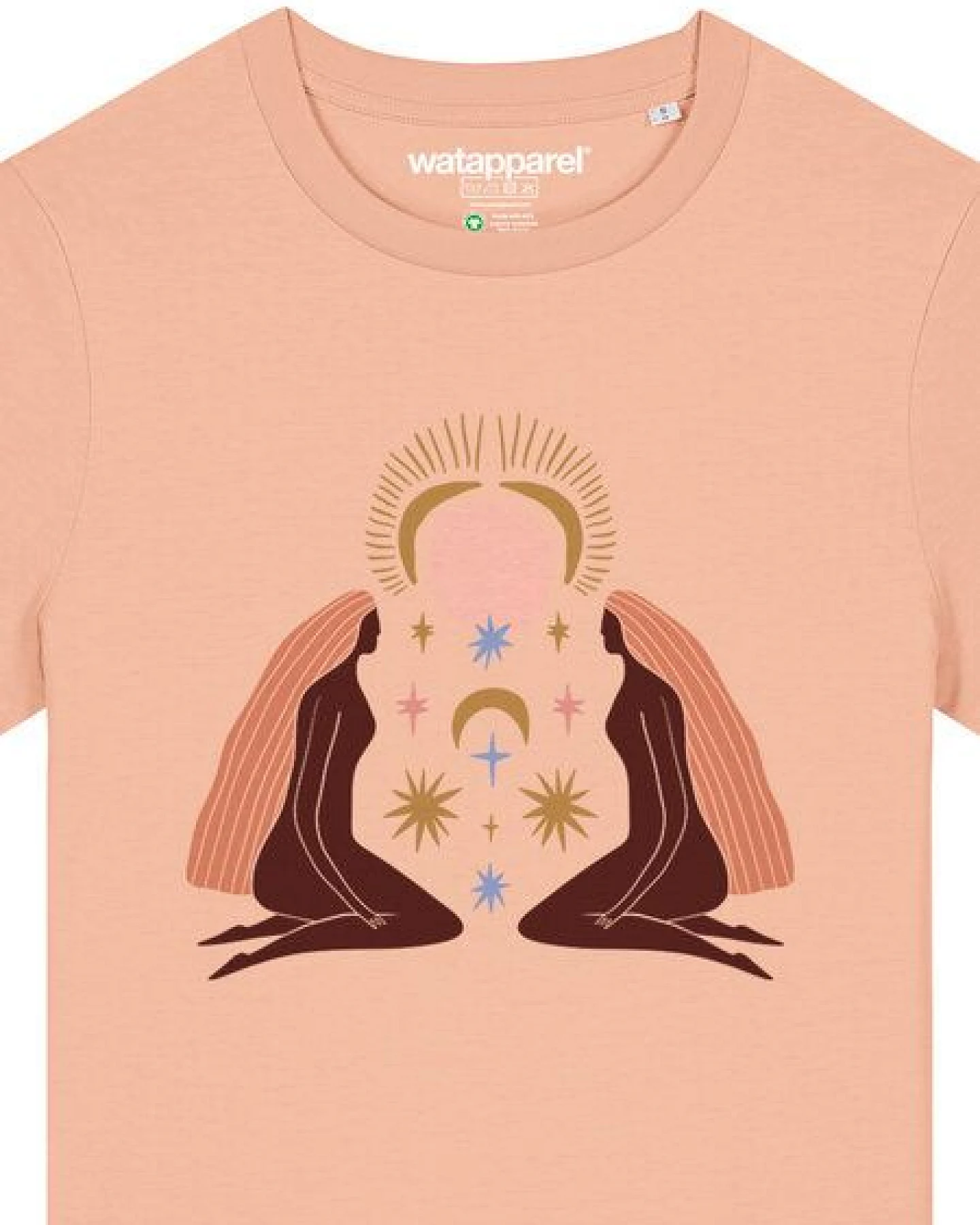 watapparel T-Shirt Frauen Love and flex – Ansicht 3