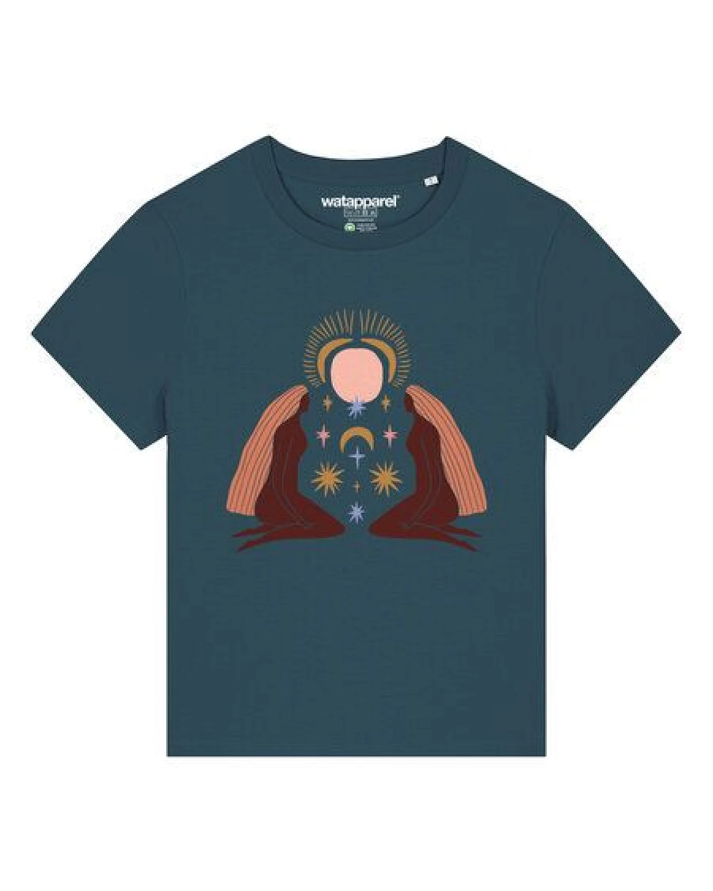 watapparel T-Shirt Frauen Love and flex – Ansicht 2