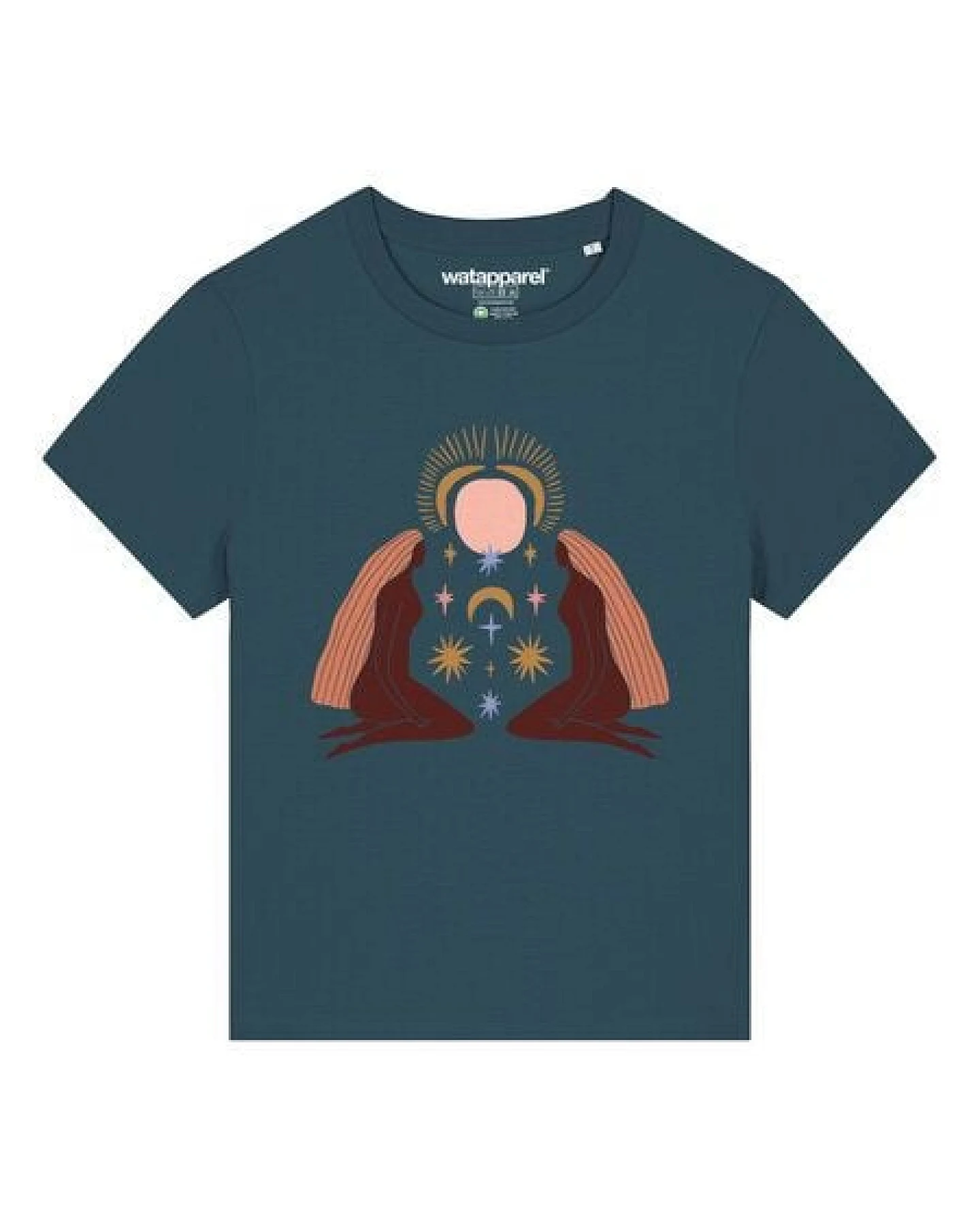 watapparel T-Shirt Frauen Love and flex – Ansicht 2