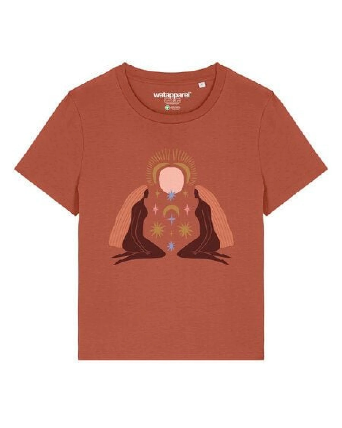 watapparel T-Shirt Frauen Love and flex – Ansicht 2