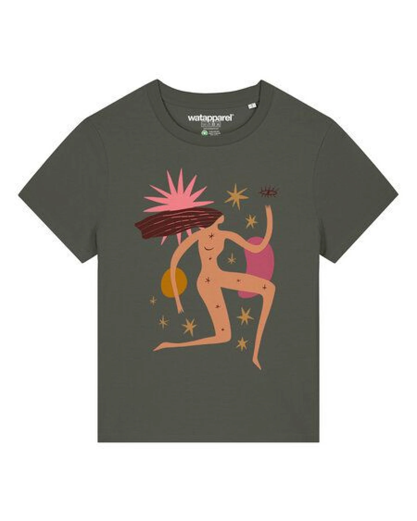 watapparel T-Shirt Frauen Love and flex – Ansicht 2