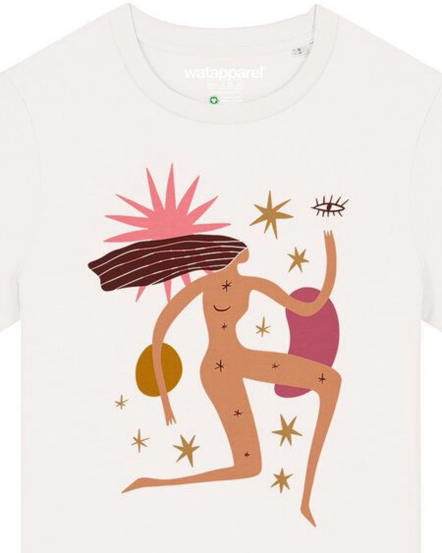 watapparel T-Shirt Frauen Love and flex – Ansicht 3