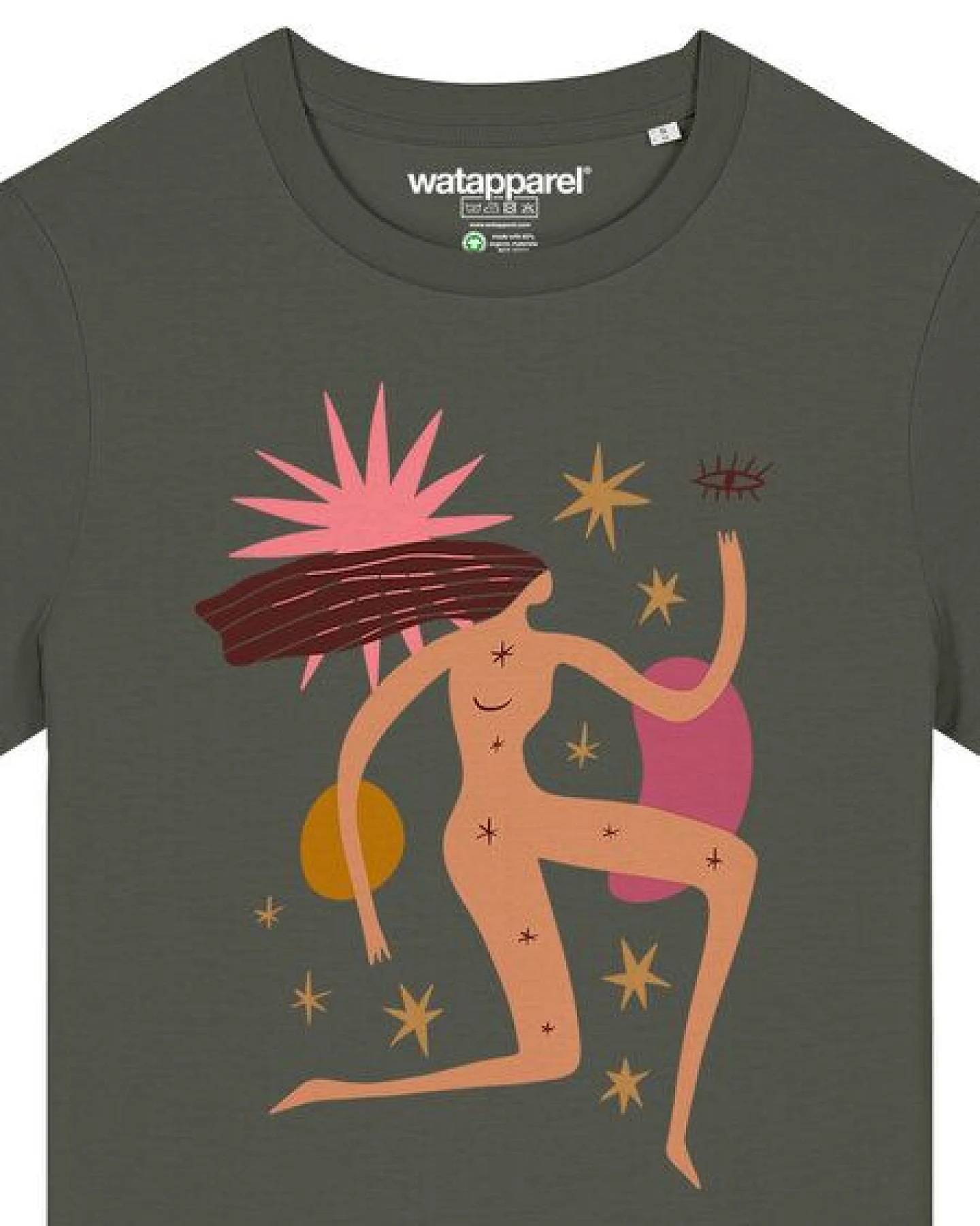 watapparel T-Shirt Frauen Love and flex – Ansicht 3