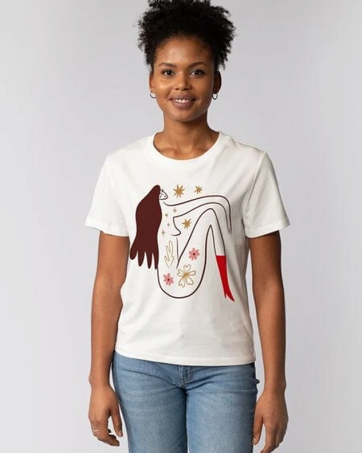watapparel T-Shirt Frauen Love and flex