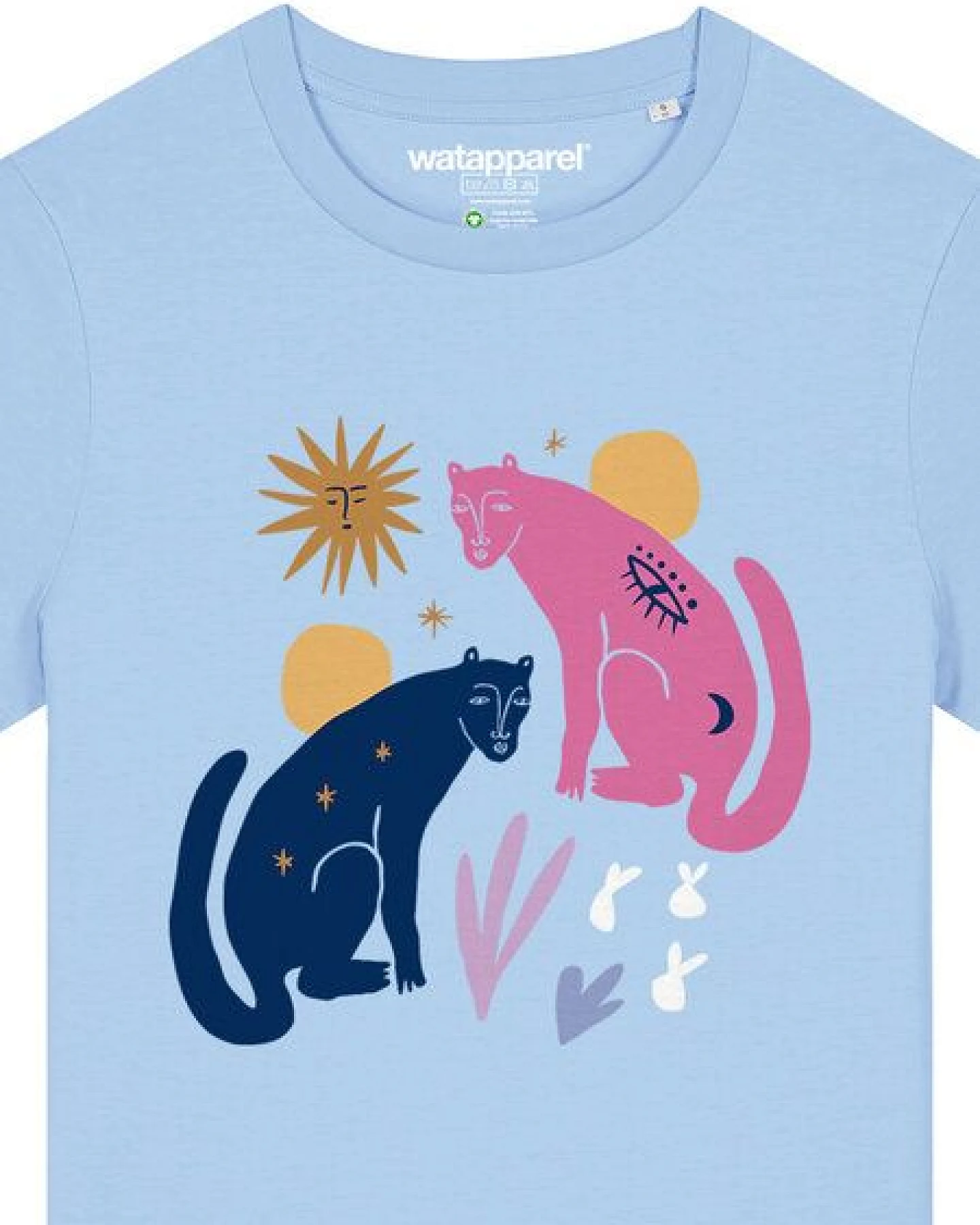 watapparel T-Shirt Frauen Love and flex – Ansicht 3
