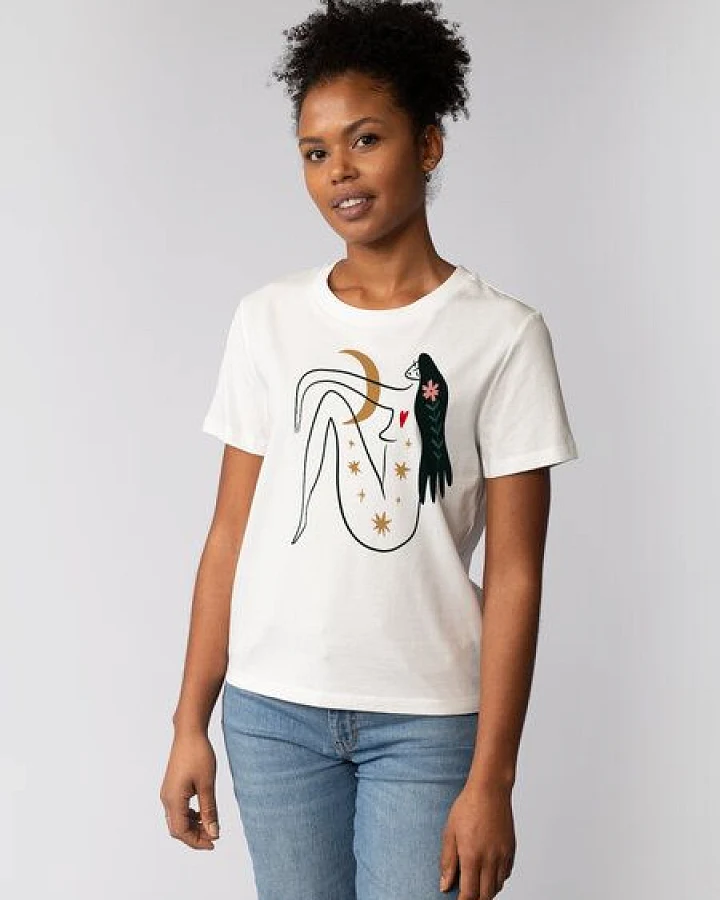 watapparel T-Shirt Frauen Love and flex