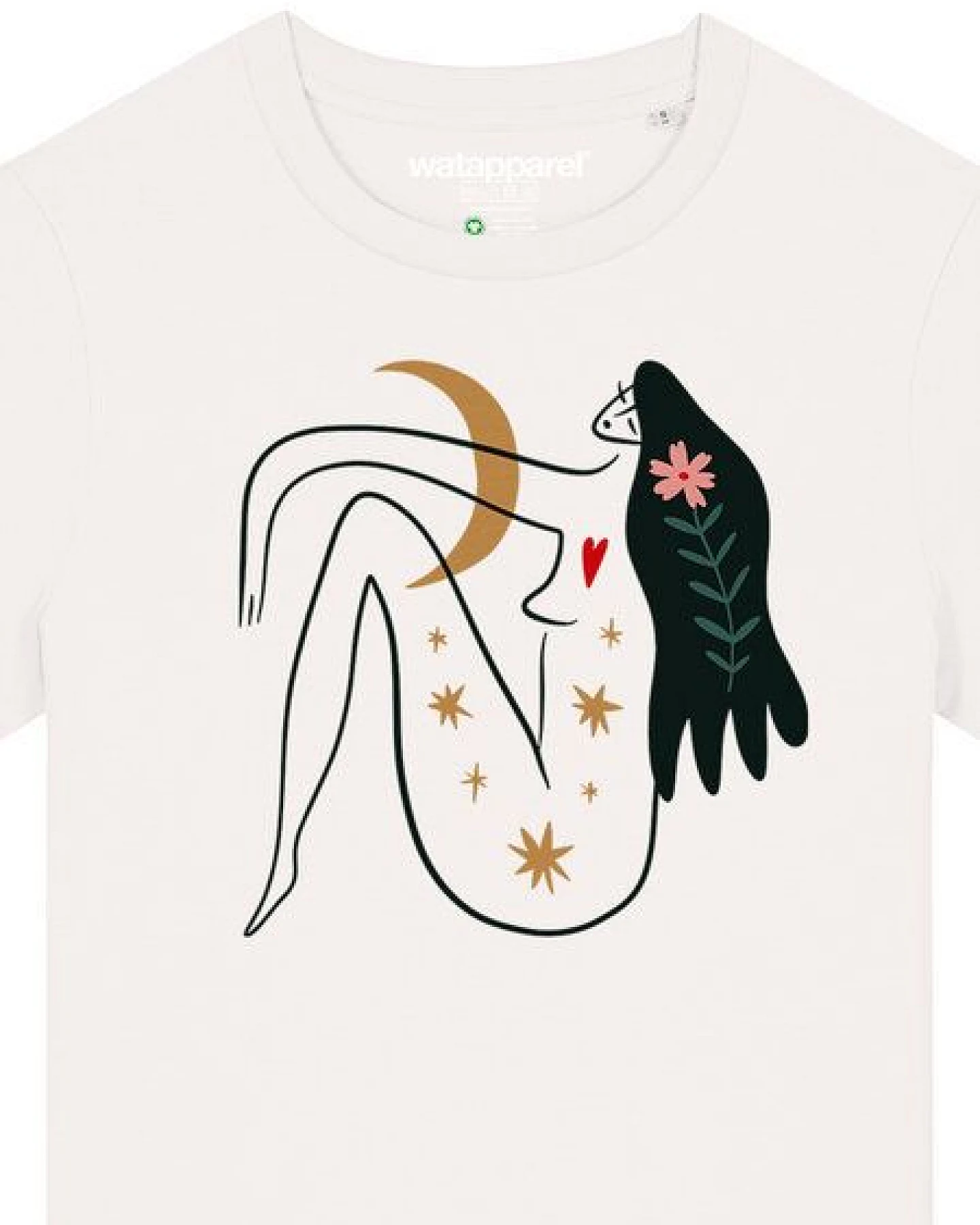 watapparel T-Shirt Frauen Love and flex – Ansicht 3