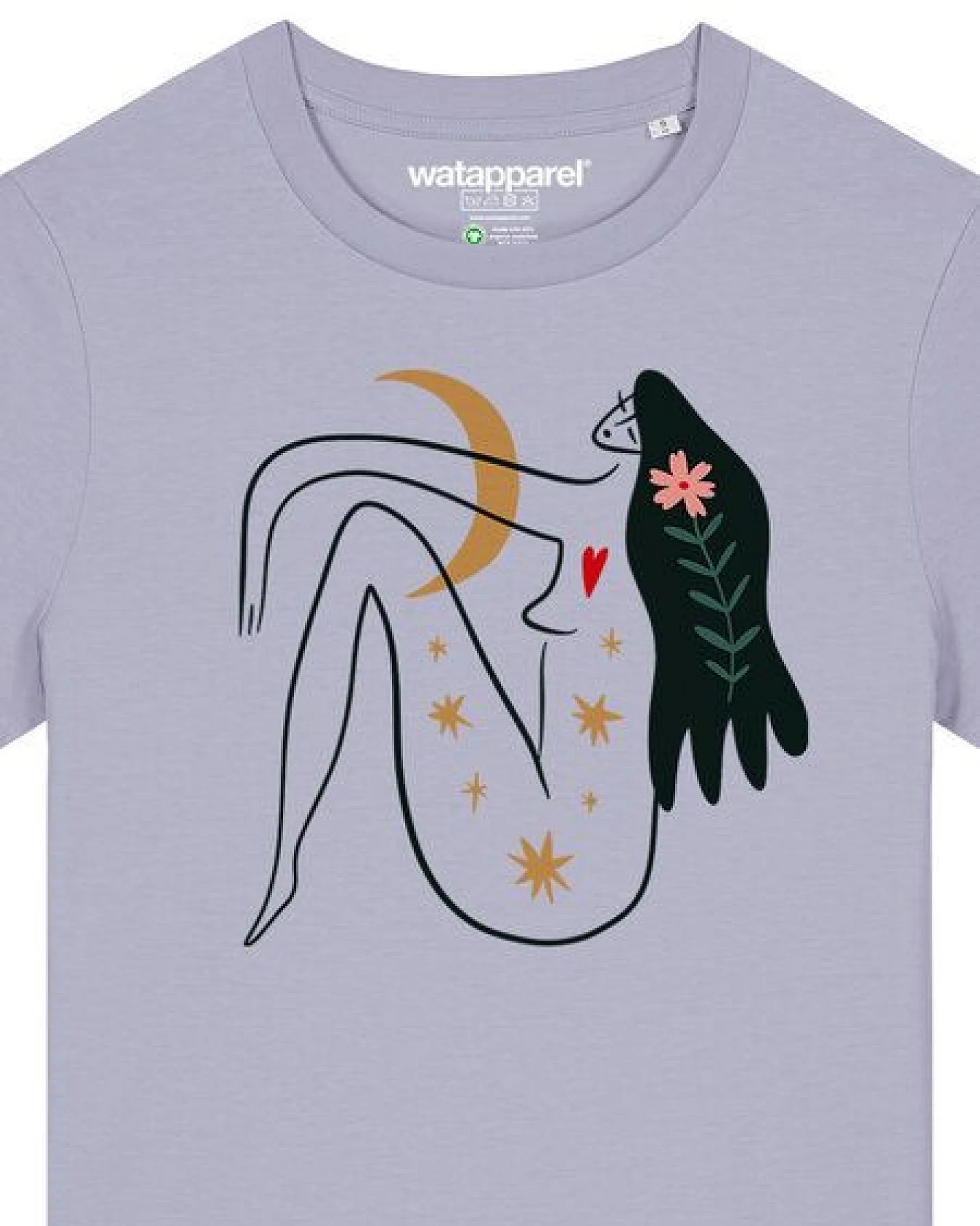 watapparel T-Shirt Frauen Love and flex – Ansicht 3