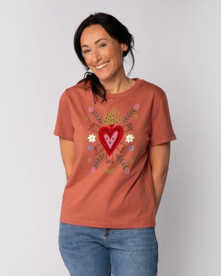 Produktseite: watapparel T-Shirt Frauen Love and flex