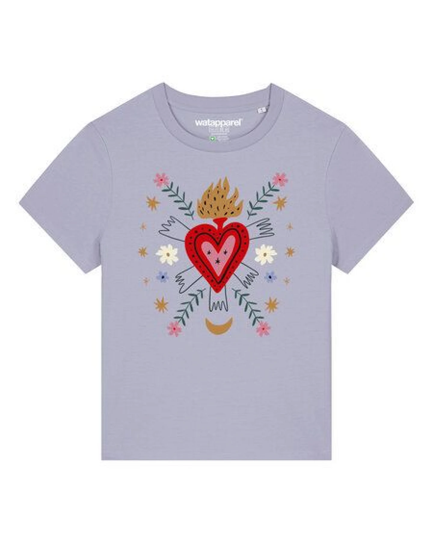 watapparel T-Shirt Frauen Love and flex – Ansicht 2