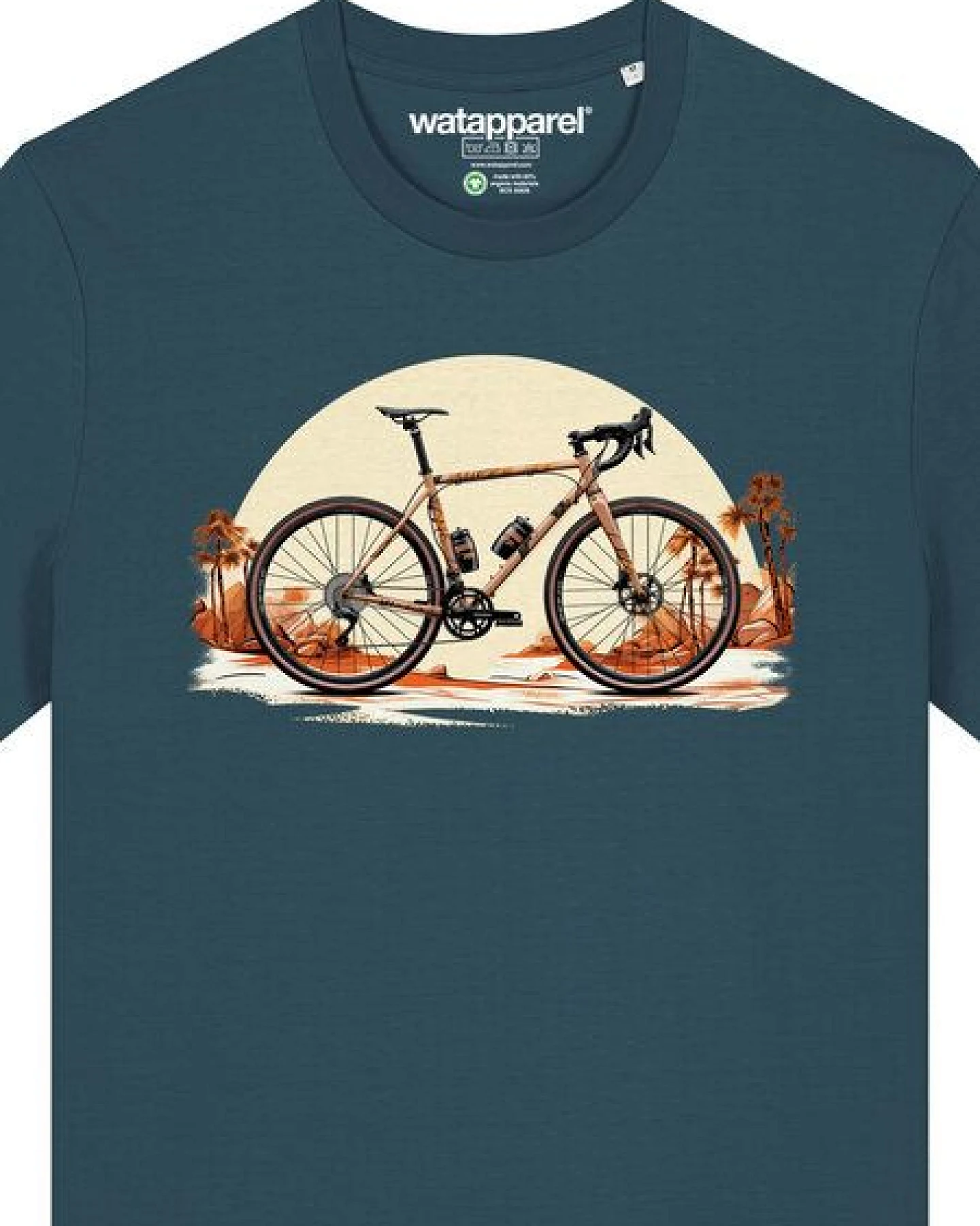 watapparel T-Shirt Unisex Gravelbike – Ansicht 3