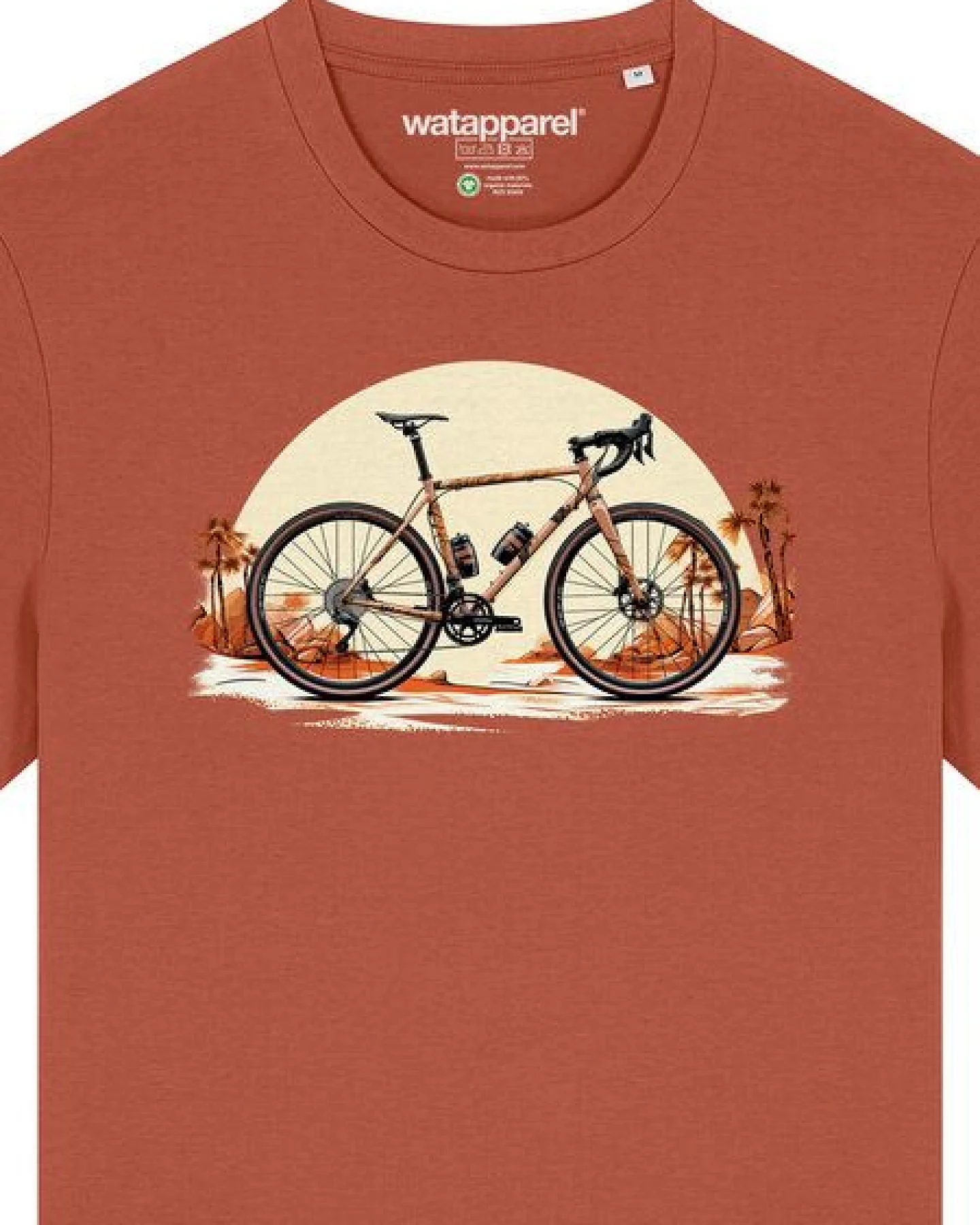watapparel T-Shirt Unisex Gravelbike – Ansicht 3