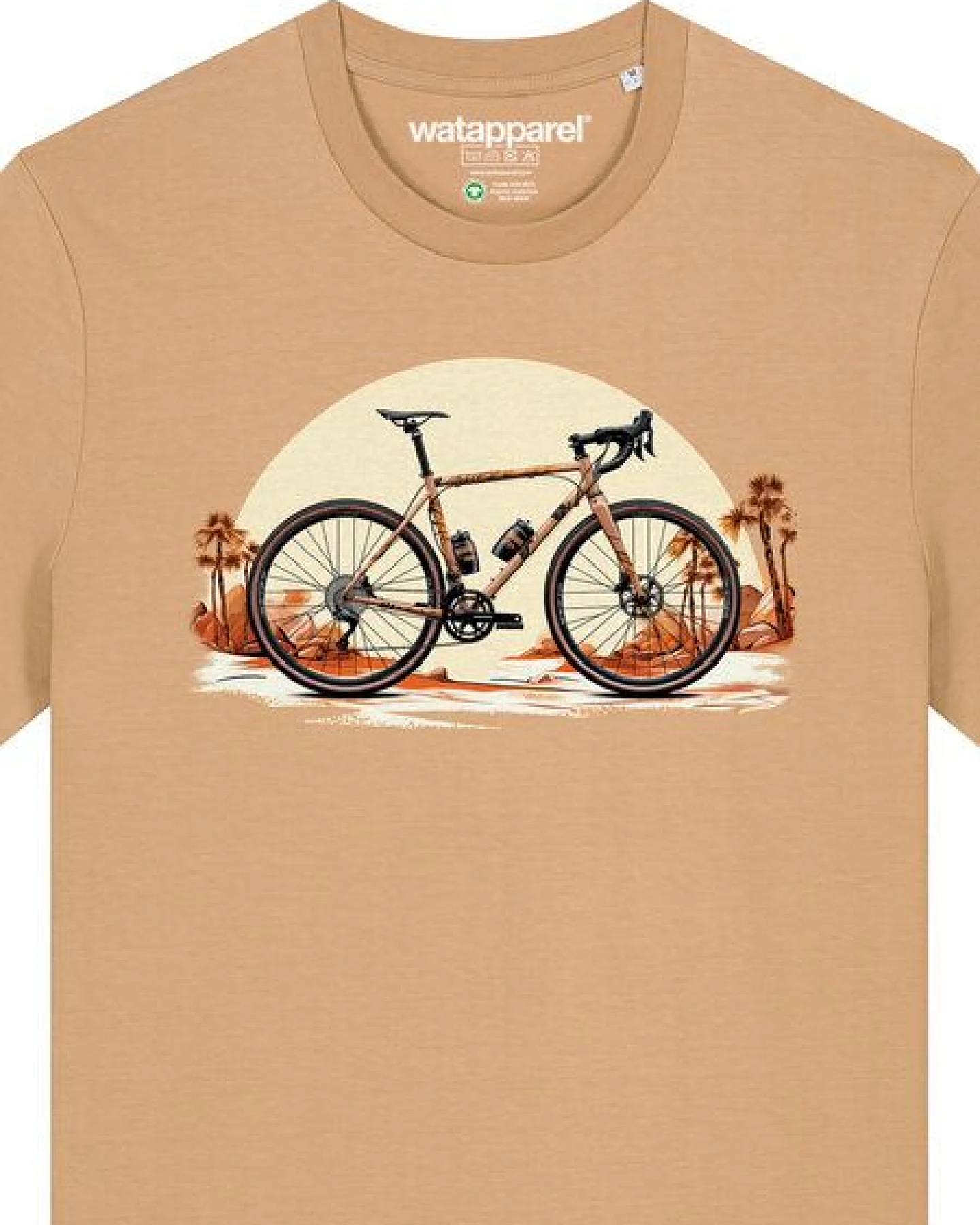 watapparel T-Shirt Unisex Gravelbike – Ansicht 3