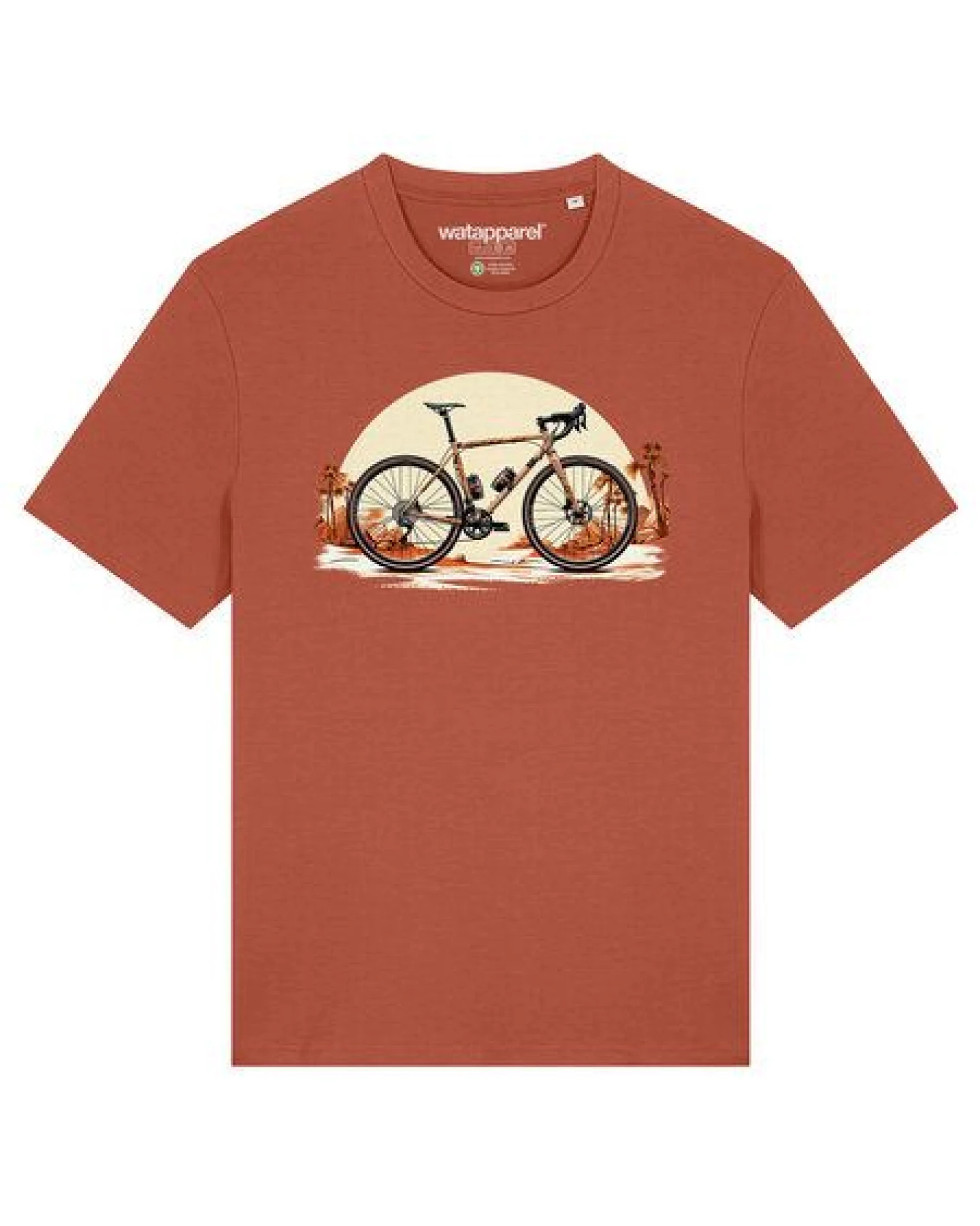 watapparel T-Shirt Unisex Gravelbike – Ansicht 2