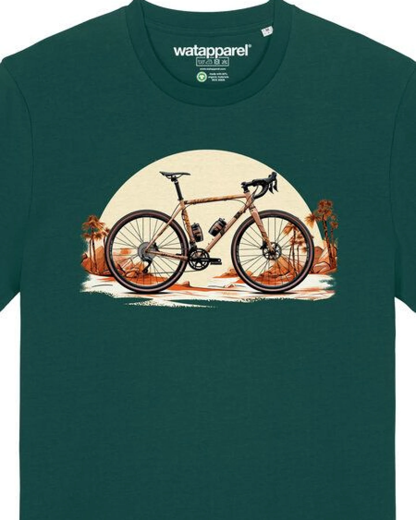 watapparel T-Shirt Unisex Gravelbike – Ansicht 3