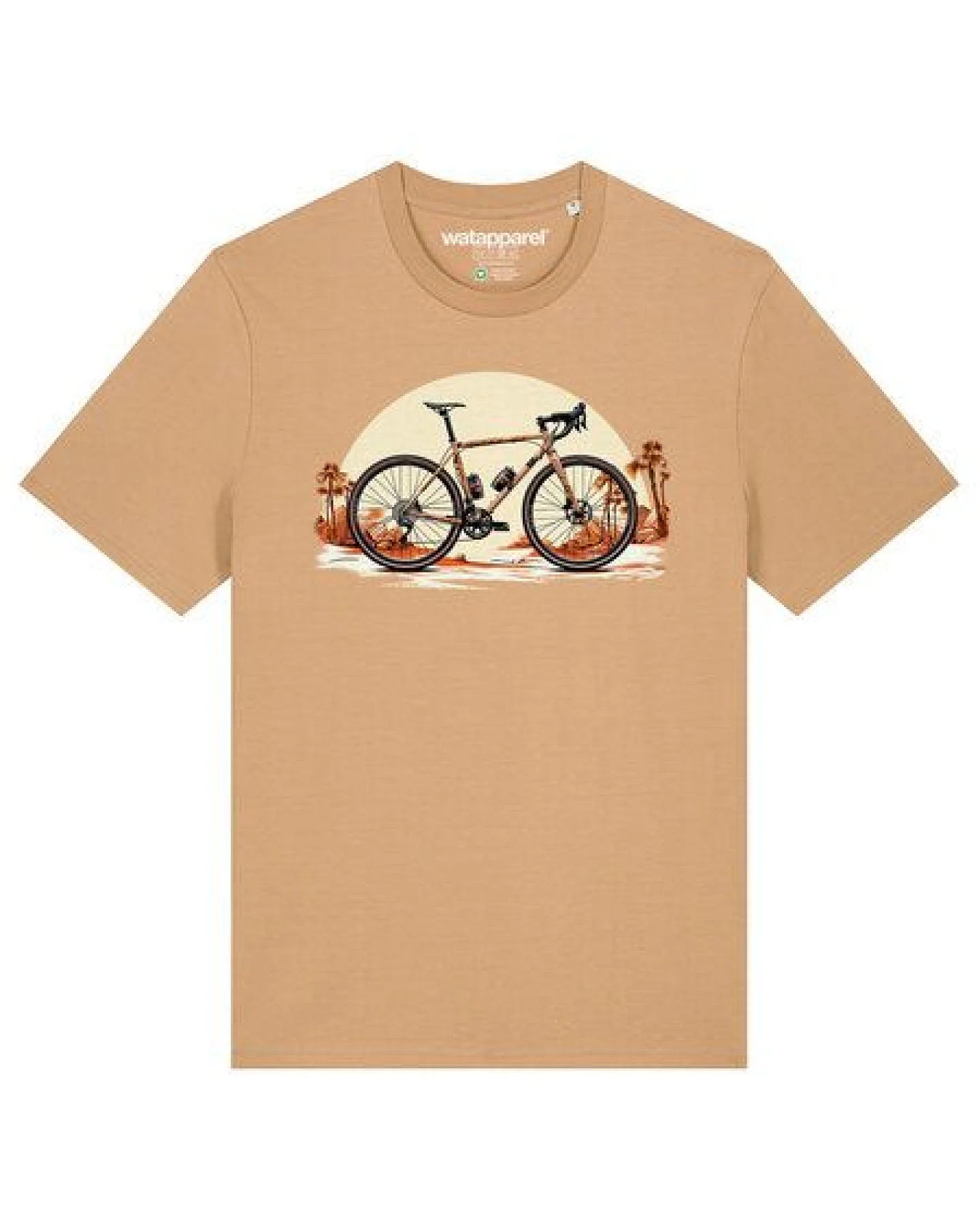 watapparel T-Shirt Unisex Gravelbike – Ansicht 2