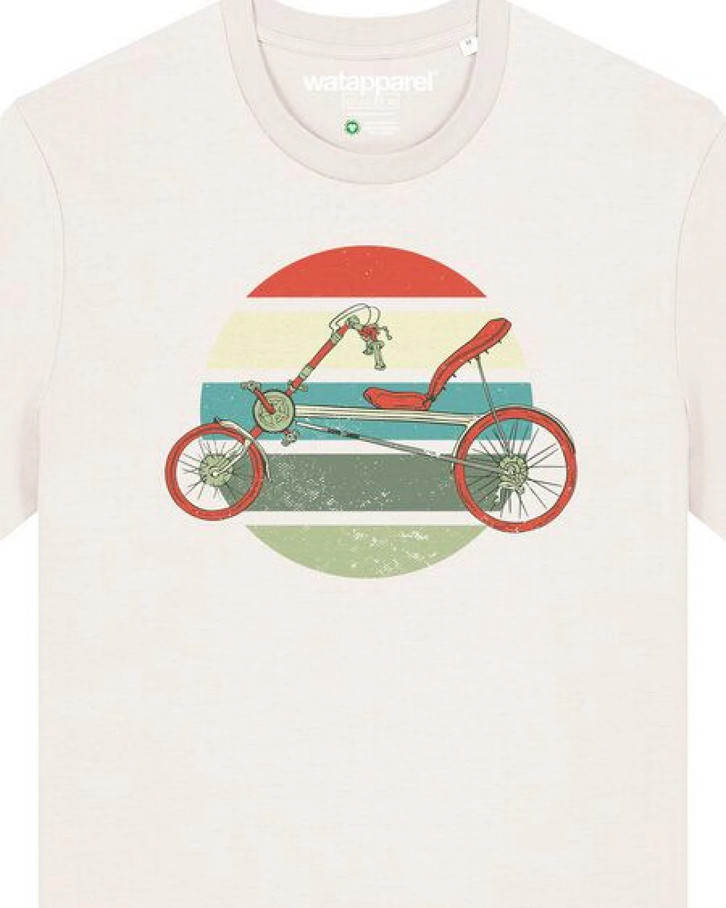 watapparel T-Shirt Unisex Recumbent Bike – Ansicht 3