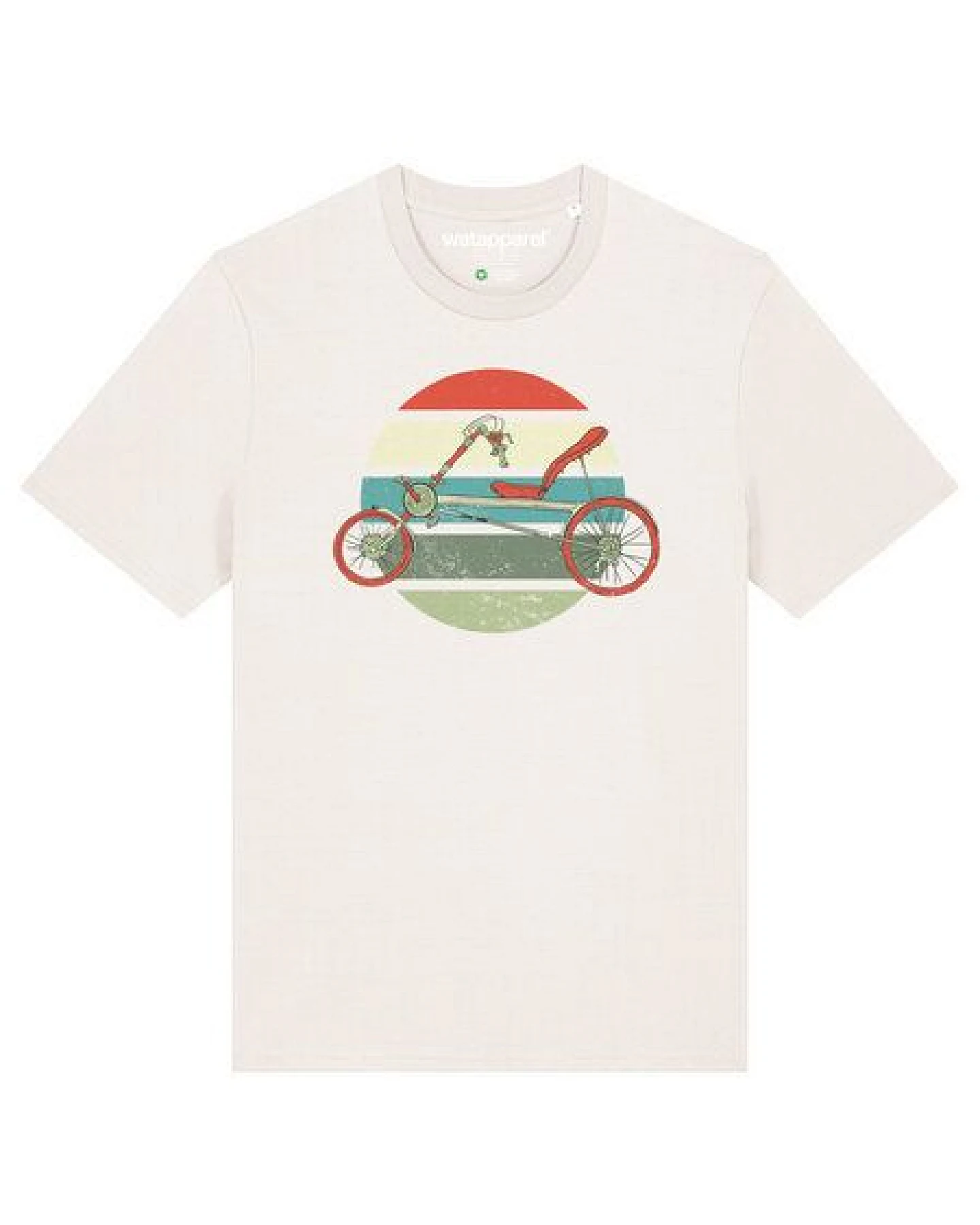 watapparel T-Shirt Unisex Recumbent Bike – Ansicht 2
