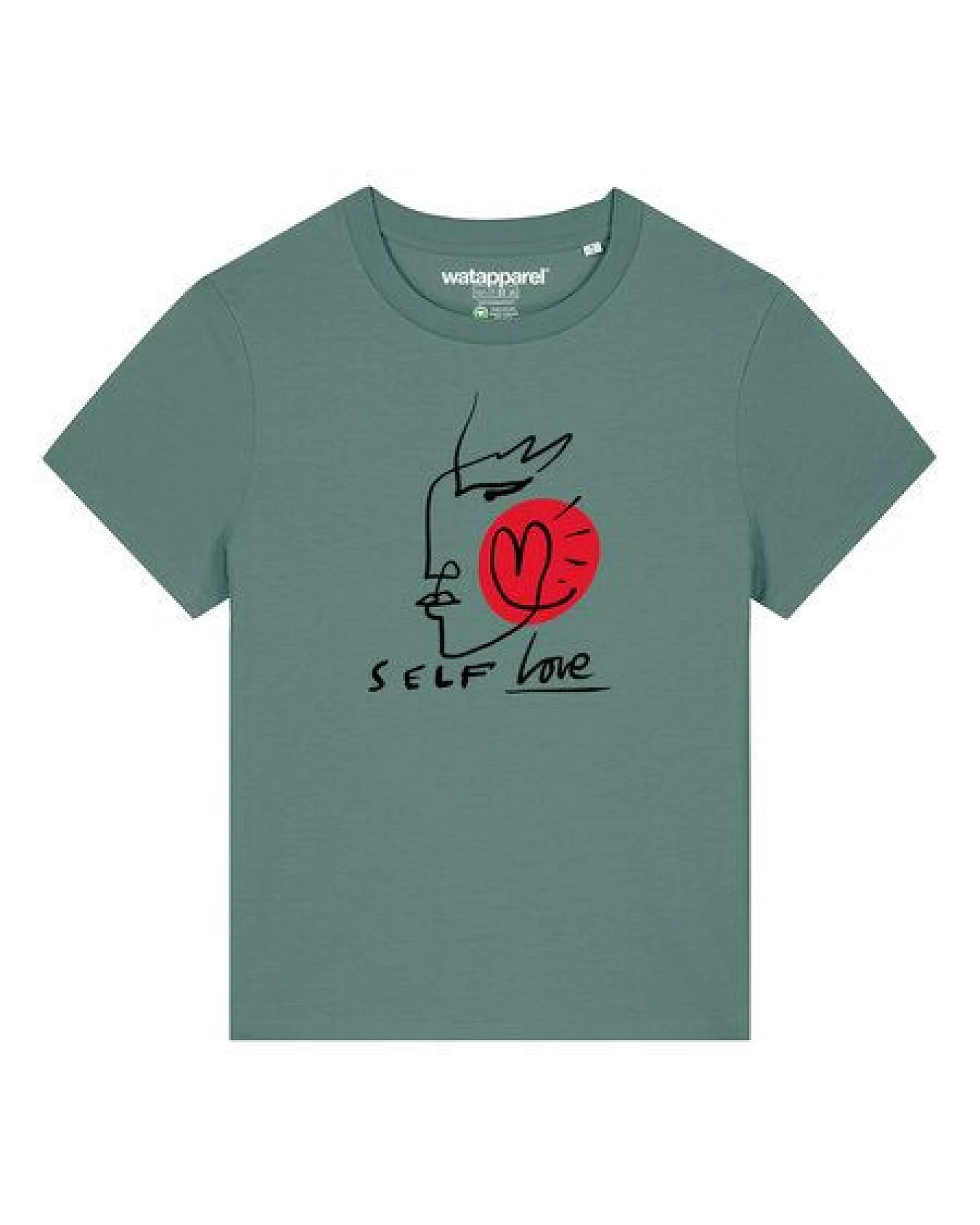 watapparel T-Shirt Frauen Self love – Ansicht 2