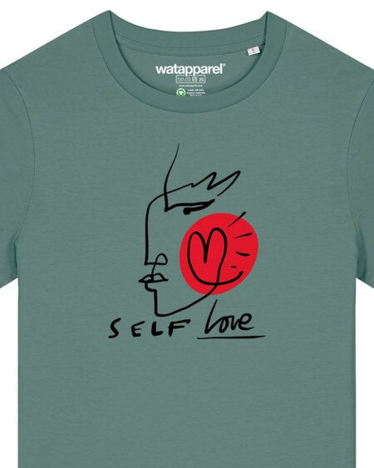 watapparel T-Shirt Frauen Self love – Ansicht 3