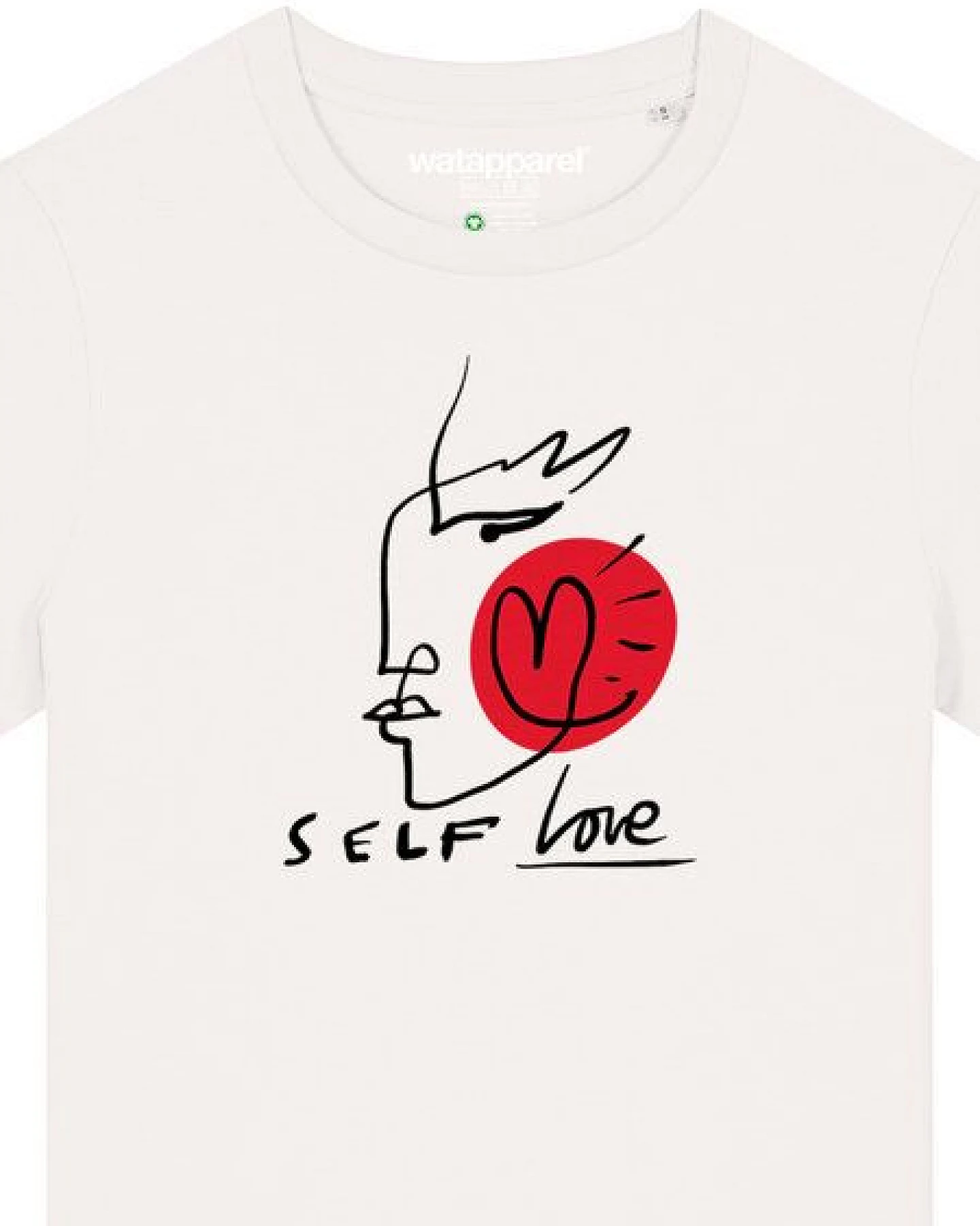 watapparel T-Shirt Frauen Self love – Ansicht 3