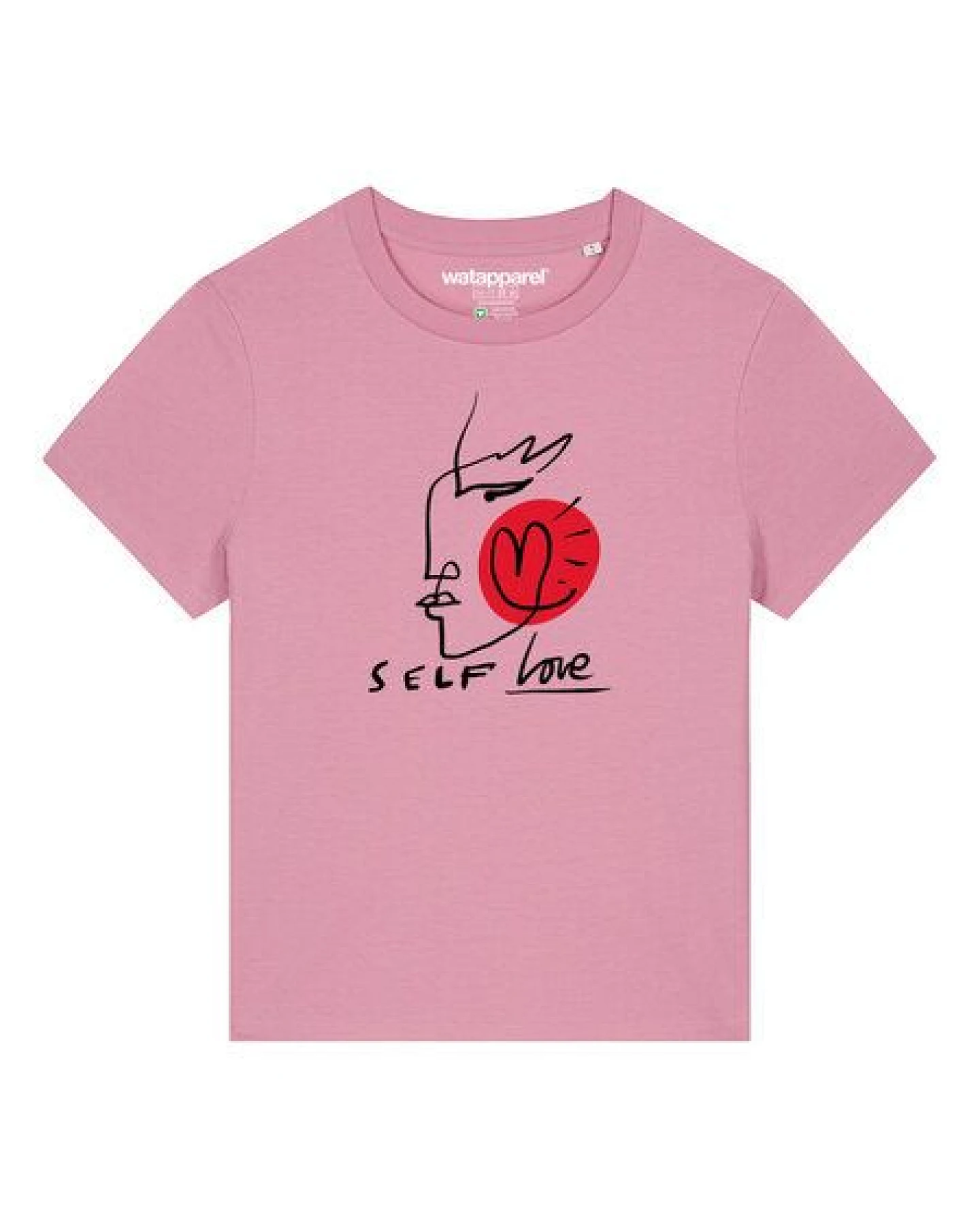watapparel T-Shirt Frauen Self love – Ansicht 2