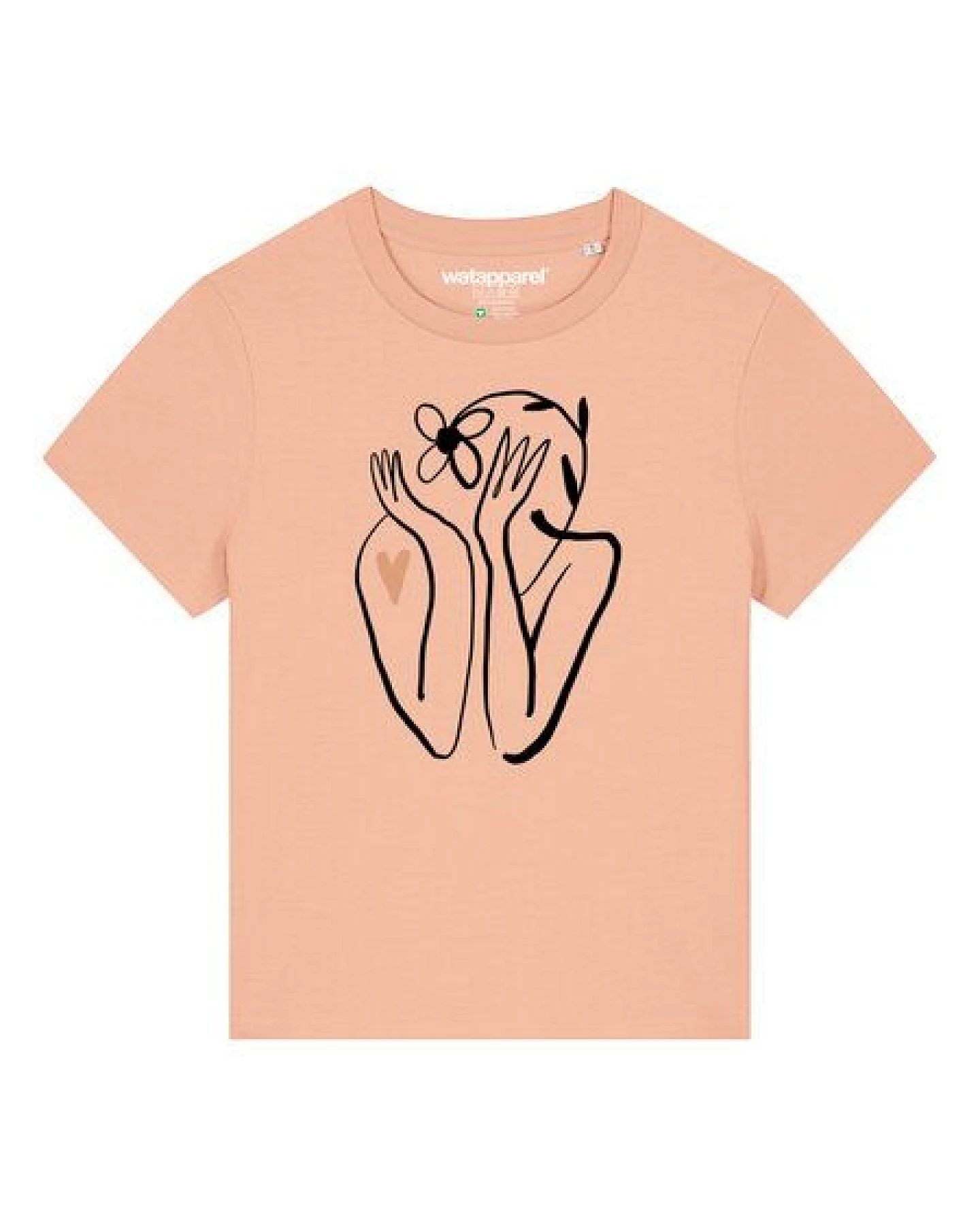 watapparel T-Shirt Frauen Self love – Ansicht 2