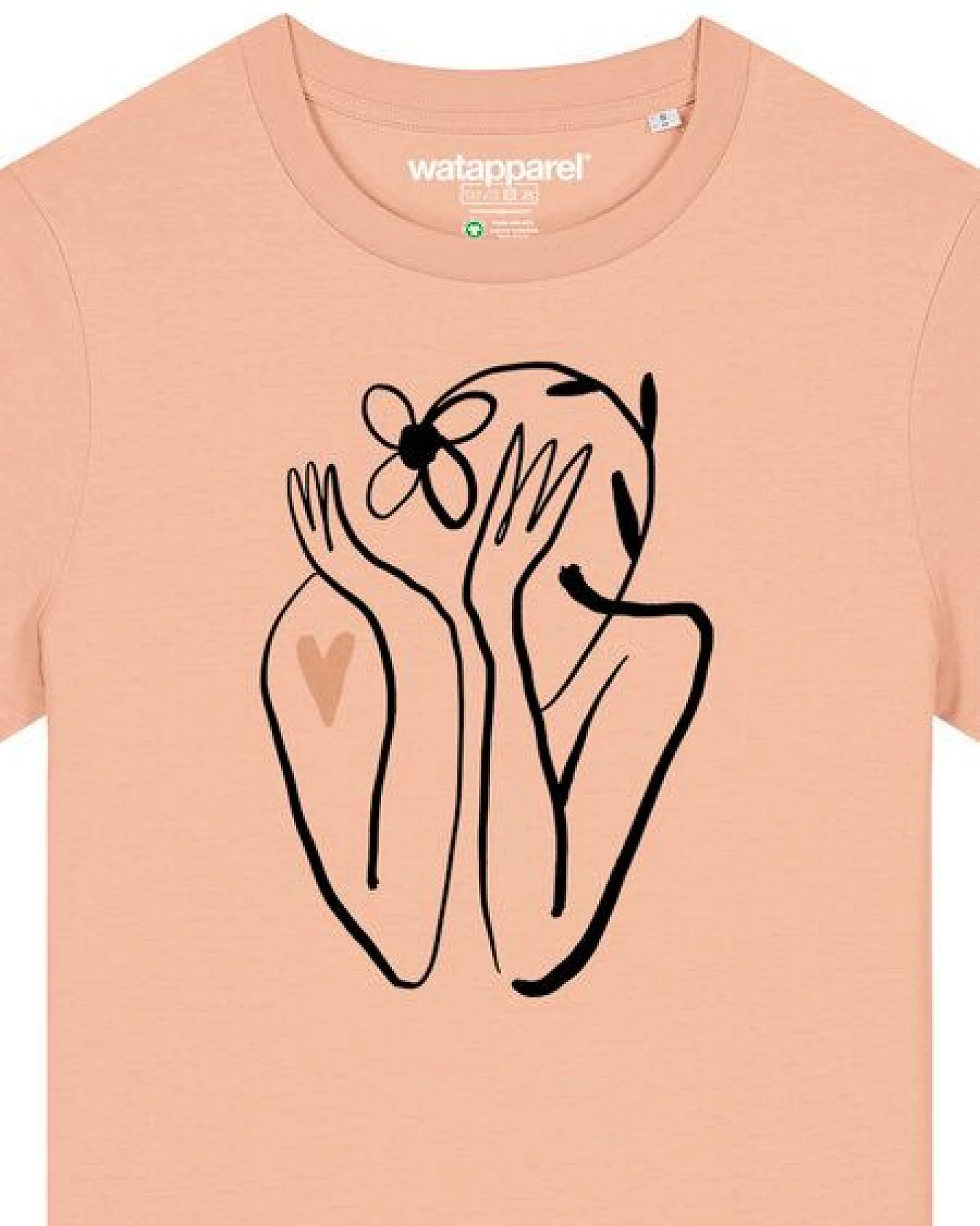 watapparel T-Shirt Frauen Self love – Ansicht 3