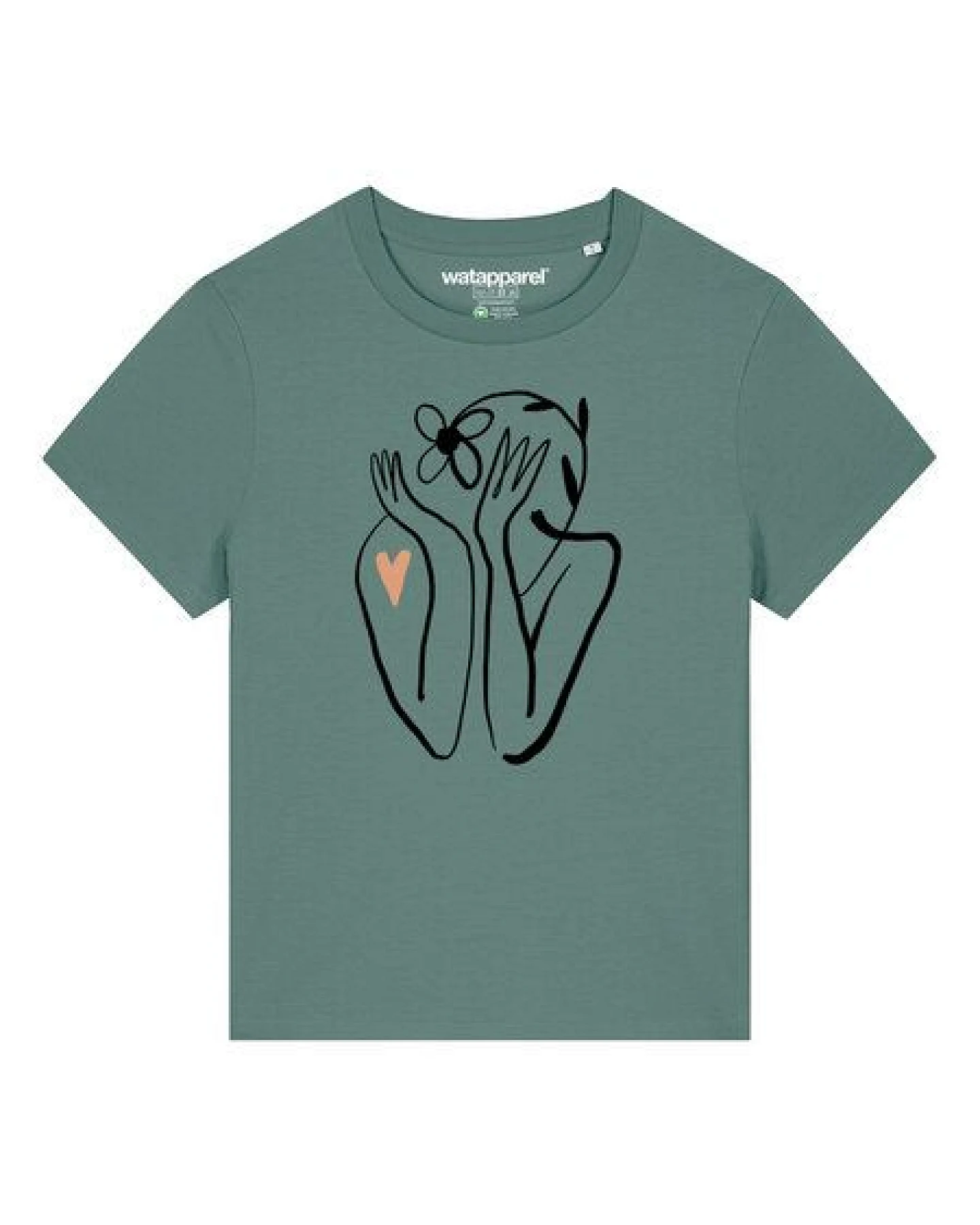 watapparel T-Shirt Frauen Self love – Ansicht 2