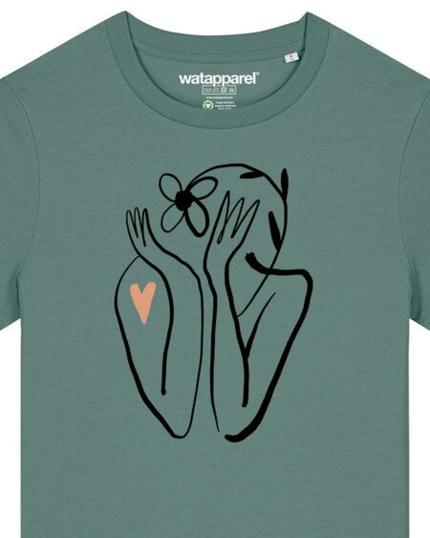 watapparel T-Shirt Frauen Self love – Ansicht 3