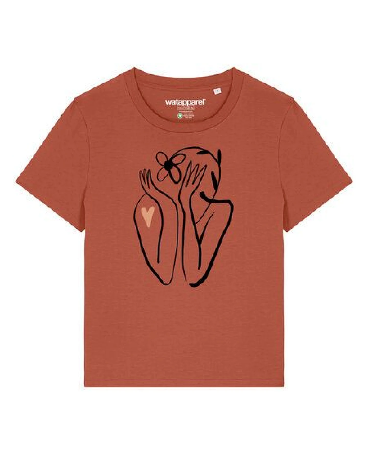 watapparel T-Shirt Frauen Self love – Ansicht 2