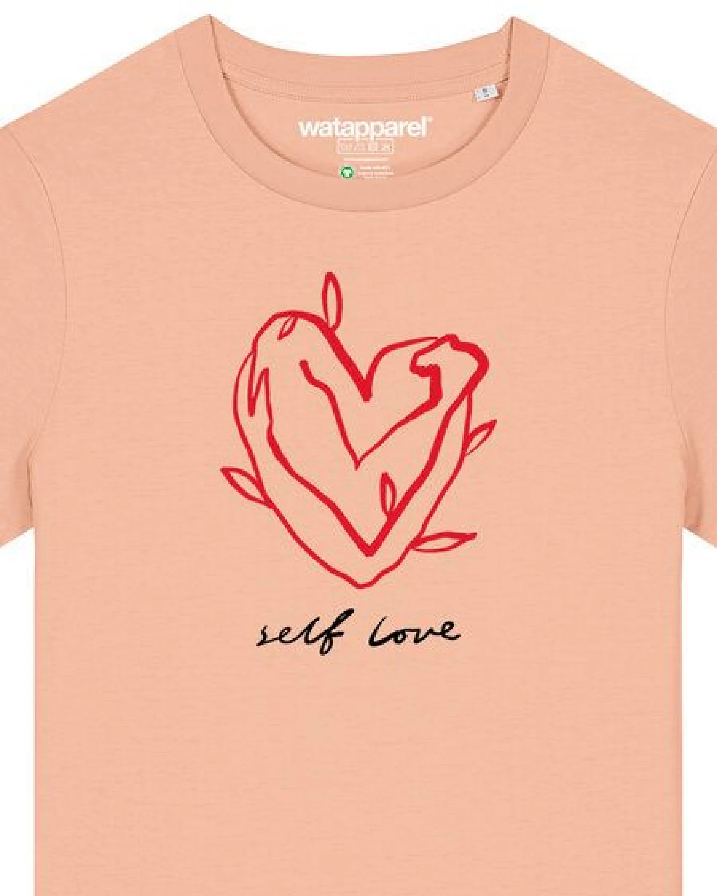 watapparel T-Shirt Frauen Self love – Ansicht 3