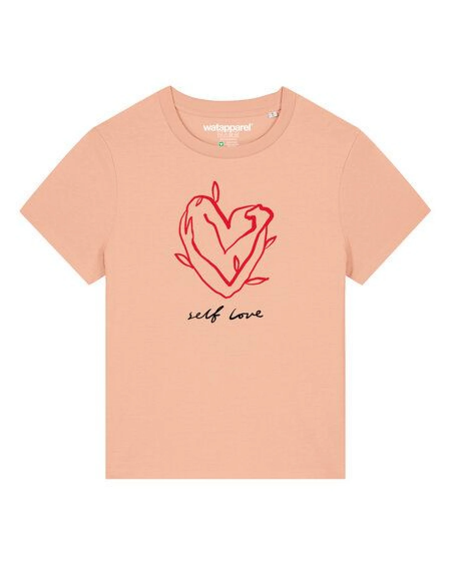 watapparel T-Shirt Frauen Self love – Ansicht 2
